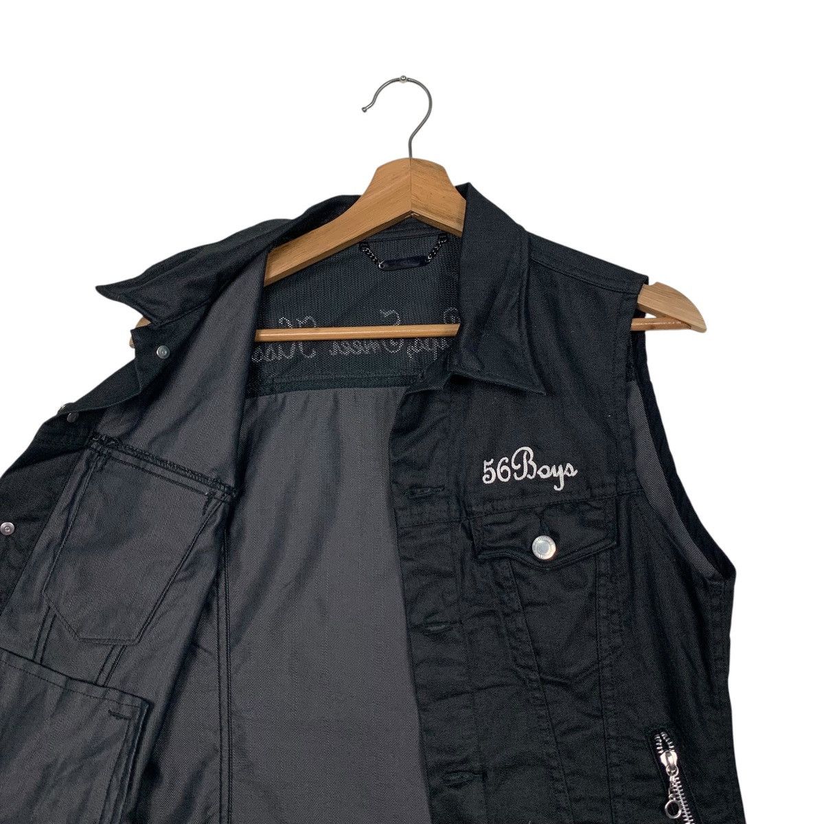 monkey time Monkey Time UNITED ARROWS 56 Boys Button Vest #2727-C123 Size US S / EU 44-46 / 1 - 10 Thumbnail