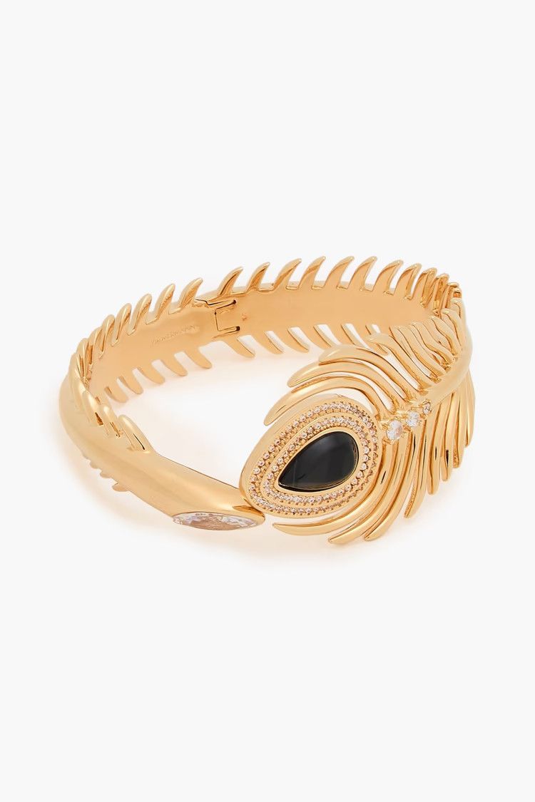 Zimmermann oc11z0226 Size: OS / Crystal Bangle In Gold Size ONE SIZE - 1 Thumbnail