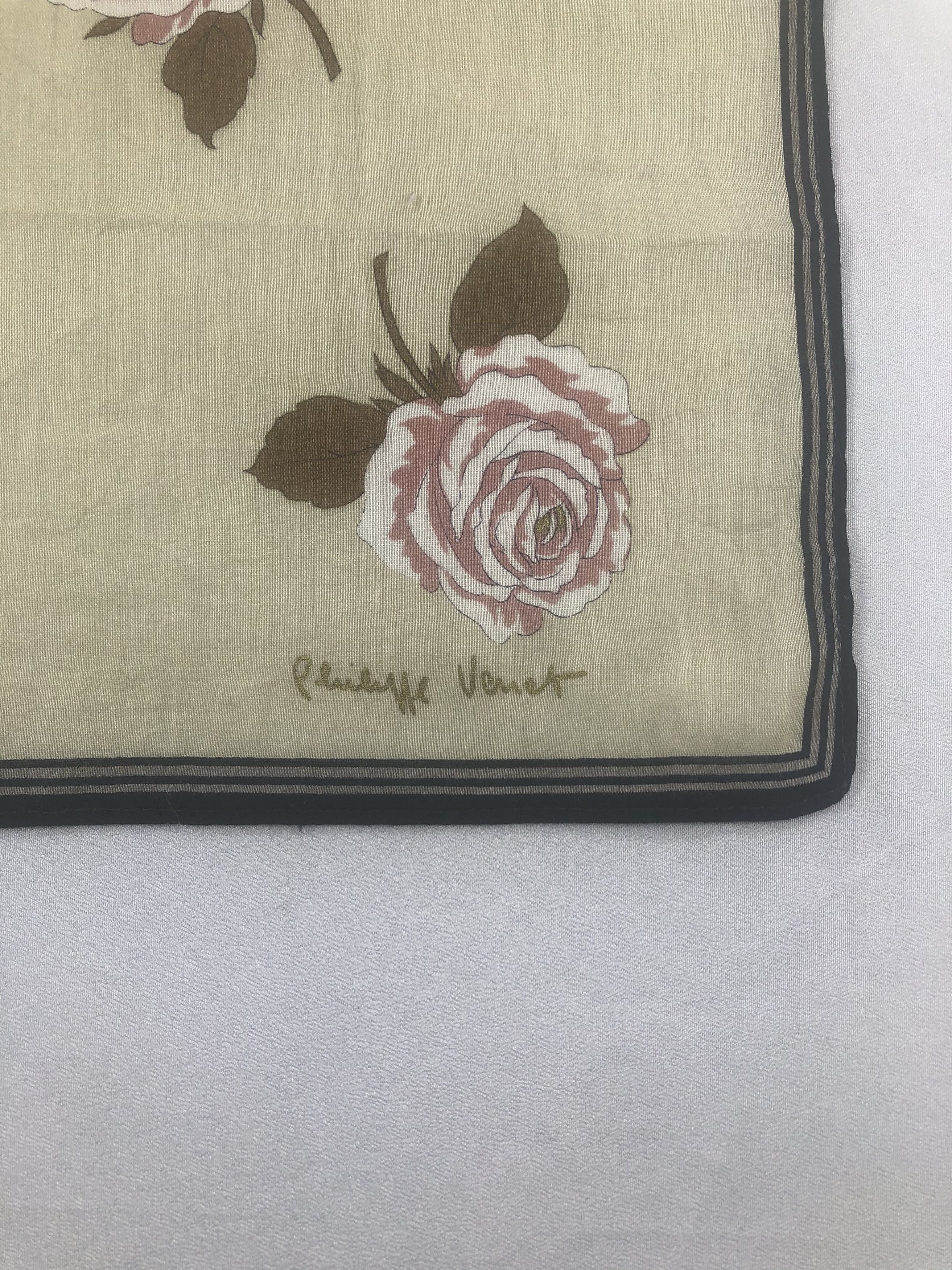 Vintage Philippe Venet Handkerchief / Bandana / Neckerchief Size ONE SIZE - 5 Thumbnail