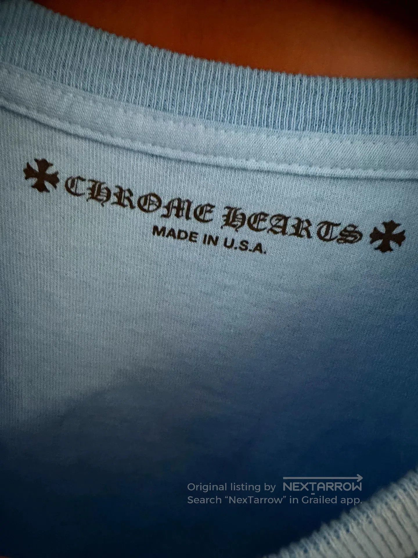 Chrome Hearts Chrome Hearts Blue Mattboy Sweatshirt. Size US M / EU 48-50 / 2 - 3 Thumbnail