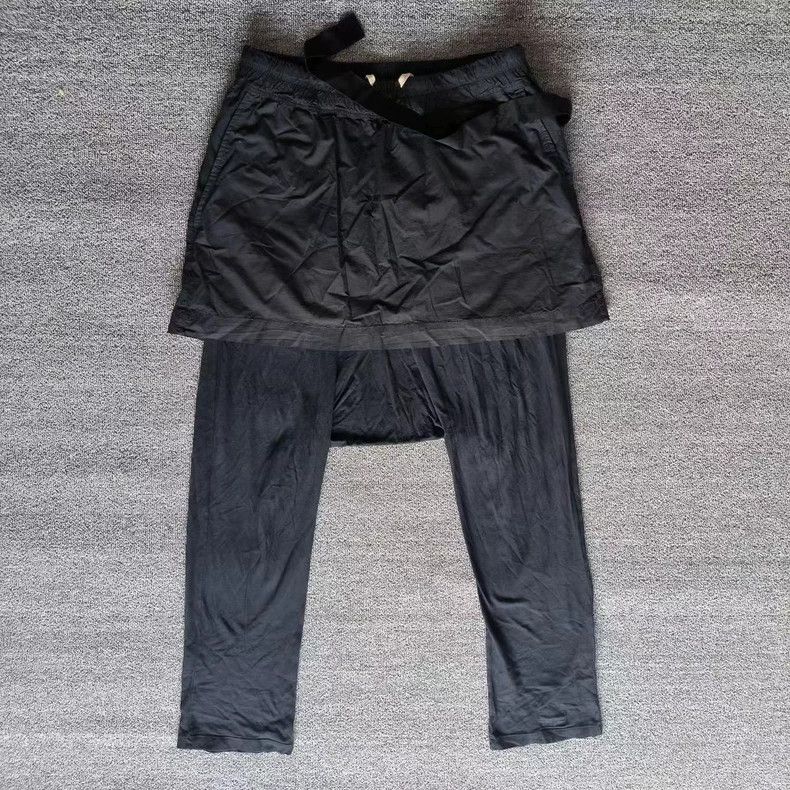 Rick Owens Rick Owens Skirt Pants S Size Black Size US 30 / EU 46 - 1 Thumbnail