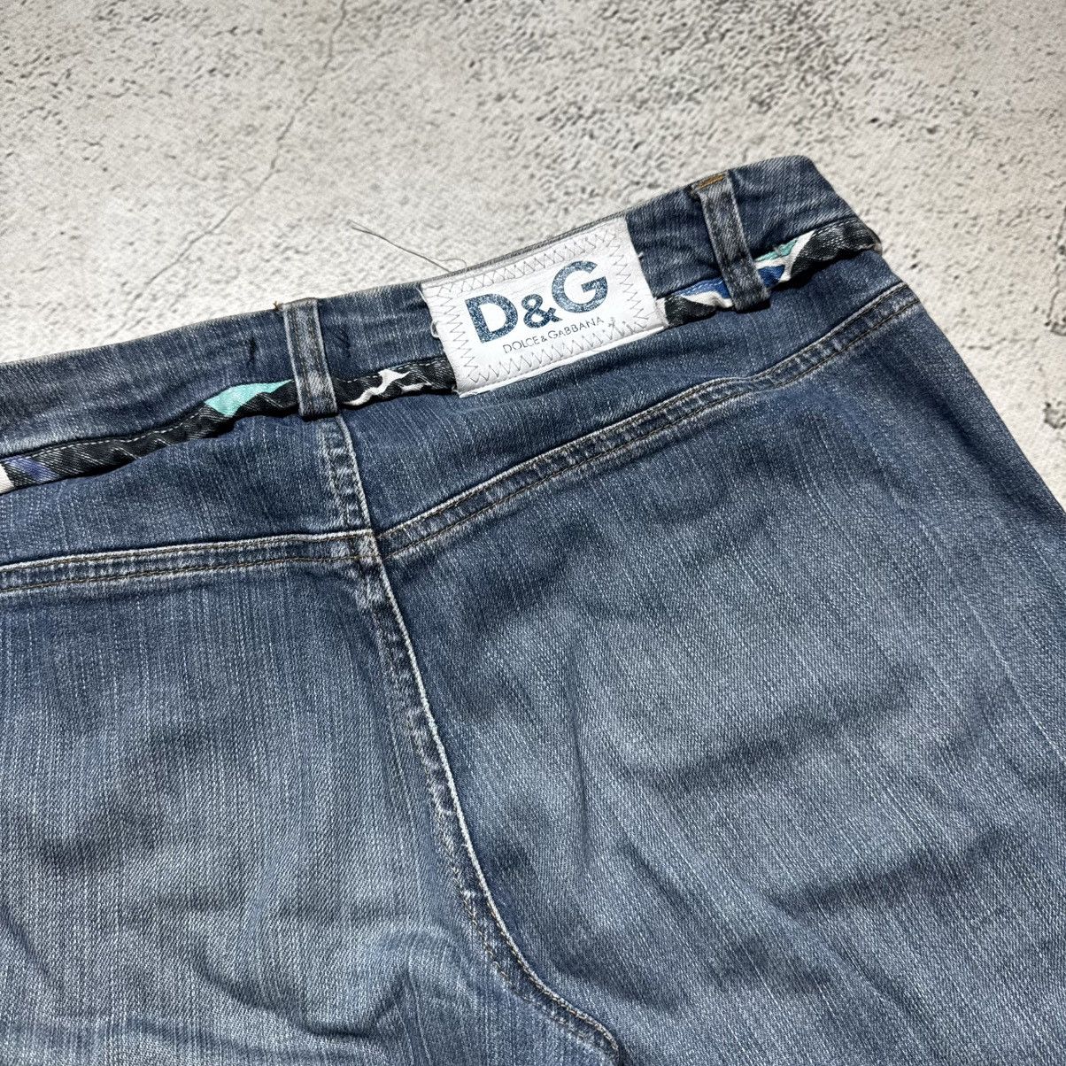 Dolce & Gabbana 90s avant garde dolce gabbana jeans asymmetrical pockets Size 29" - 9 Thumbnail