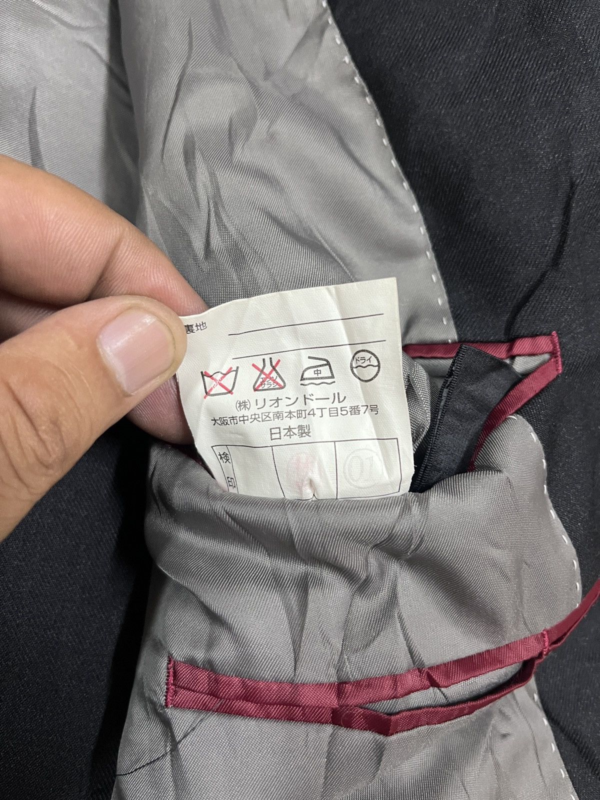 Yohji Yamamoto Sacsny y’saccs by yohji yamamoto blazer Size 38R - 11 Thumbnail