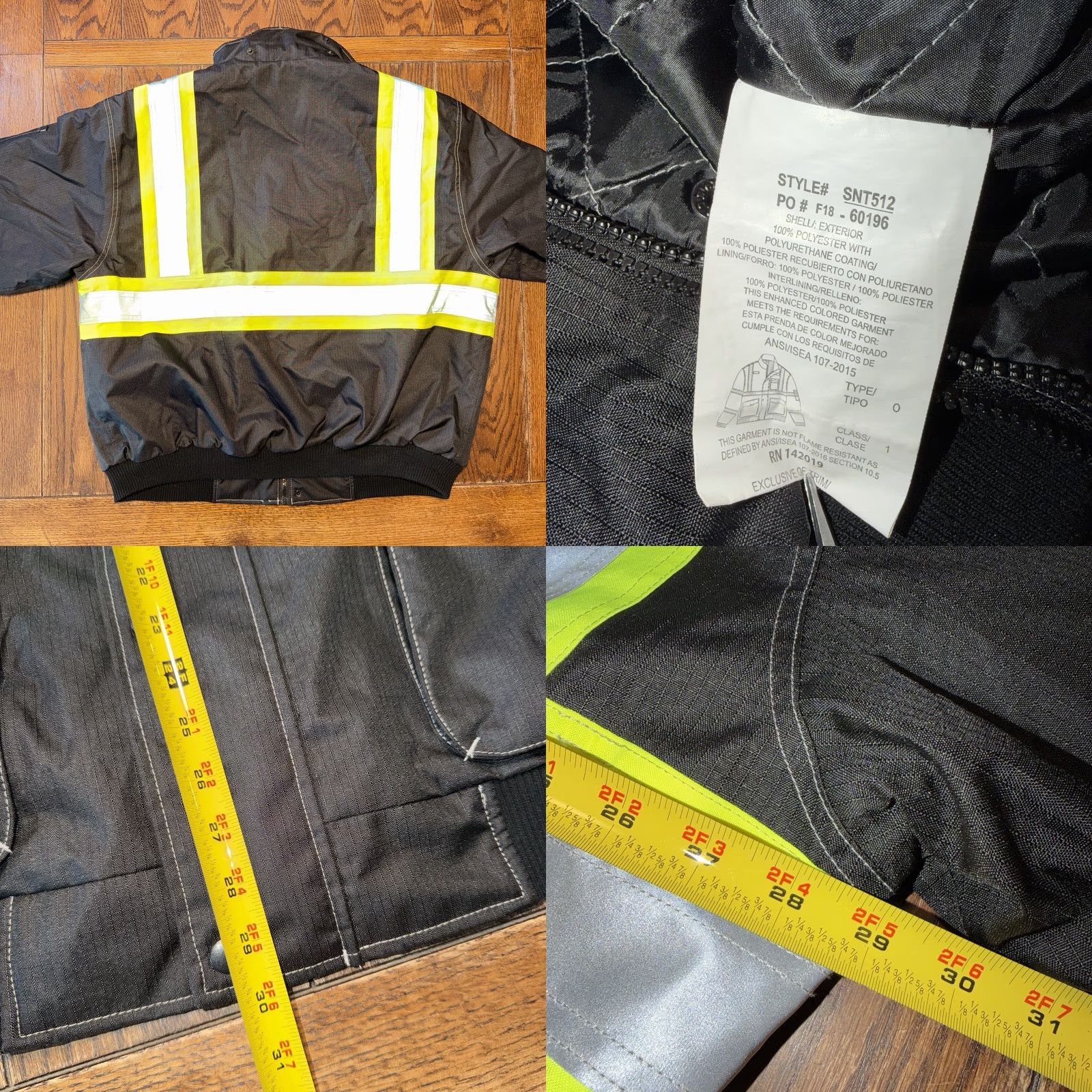Vintage VINTAGE Gravel Gear Mens XL High-Visibility Bomber Jacket Reflective 3M Outer Only Size US XL / EU 56 / 4 - 8 Thumbnail