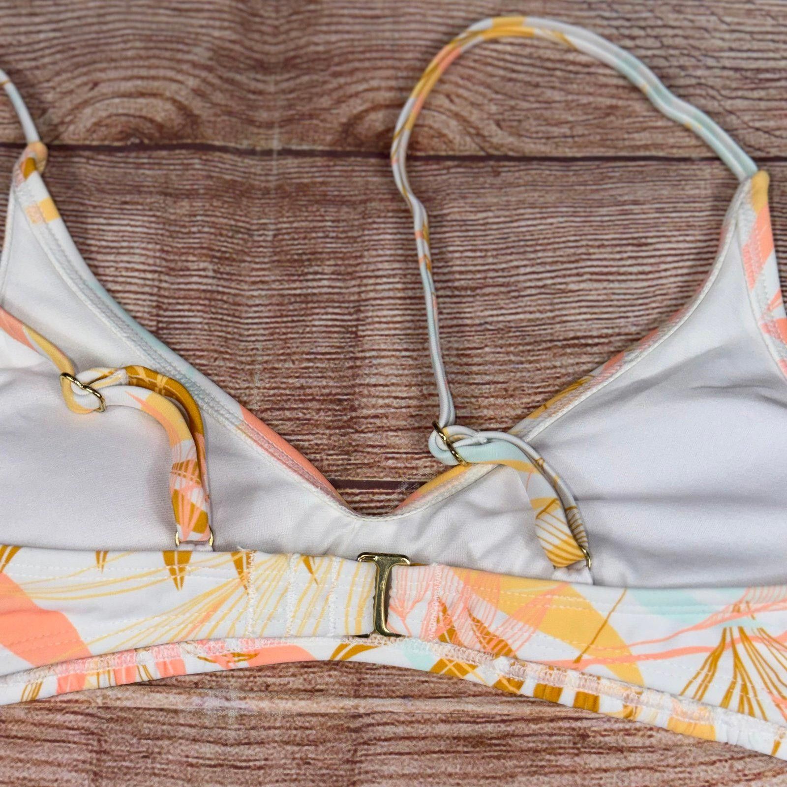 Other Wild Fable Small Floral Bikini Top Size ONE SIZE - 5 Thumbnail