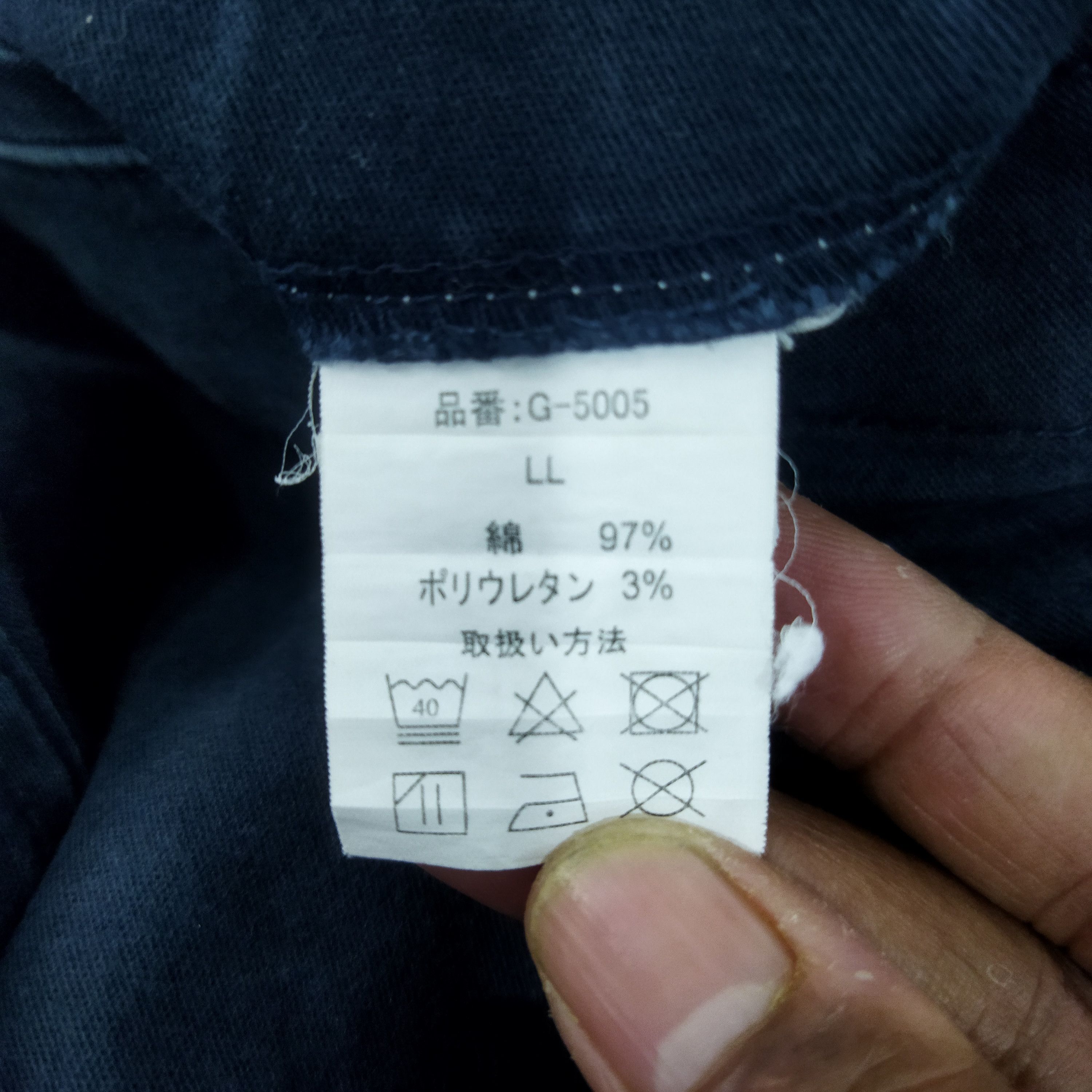 Japanese Brand GLADIATOR DARK BLUE CARGO PANTS Size US 32 / EU 48 - 11 Thumbnail