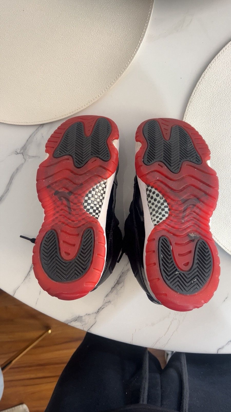 Jordan Brand Jordan Retro Playoffs Bred 2019 Size US 5 / EU 37 - 5 Thumbnail