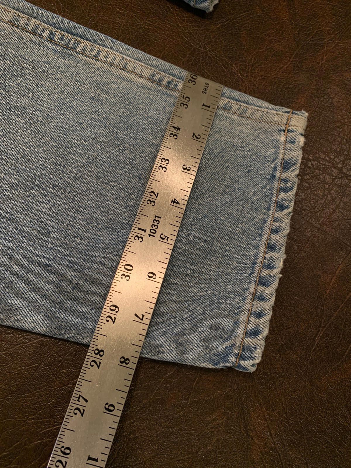 Tommy Hilfiger Tommy Hilfiger Big Flag Patch Jeans Baggy Denim 33/32 (230) Size US 33 - 11 Thumbnail