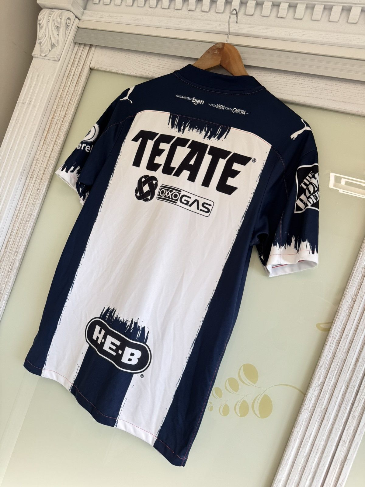 Puma Rayados Monterrey 2020-2021 Home Soccer Jersey Football Kit Size US M / EU 48-50 / 2 - 7 Thumbnail