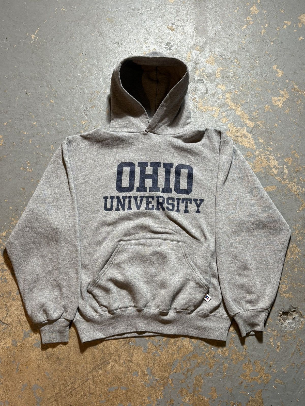 Russell Athletic × Vintage Grey Ohio Russell athletic hoodie sweatshirt Size US M / EU 48-50 / 2 - 1 Thumbnail