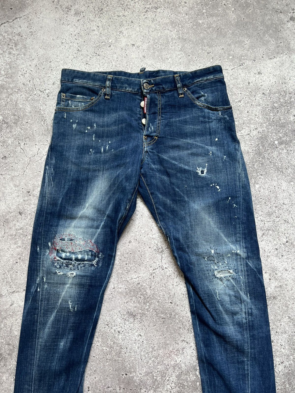 Dsquared2 Dsquared2 Sexy Twist Denim Jeans Distressed Casual Size US 32 / EU 48 - 2 Thumbnail