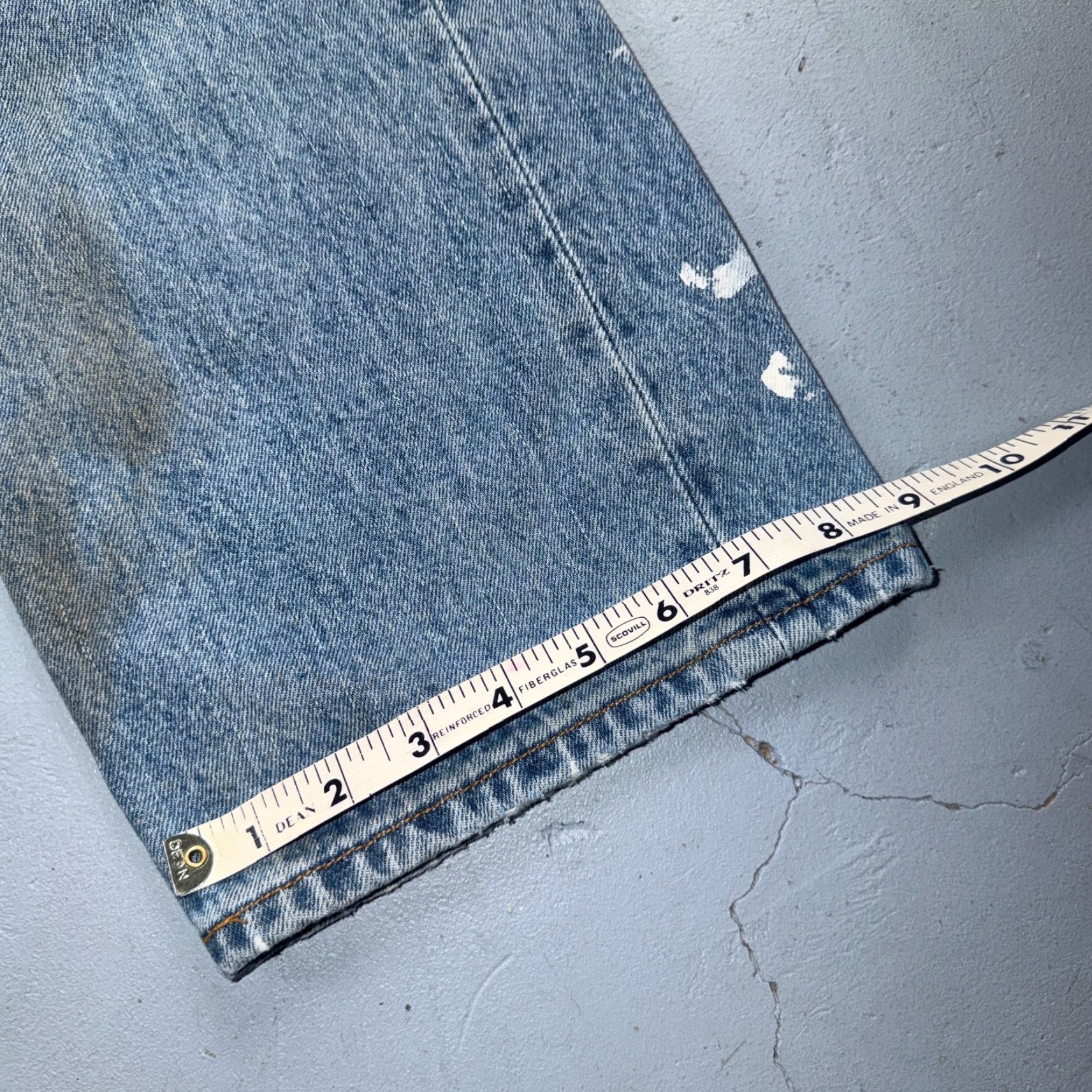 Levi's VINTAGE Levi's 501 Jeans Straight 36x30 Blue Light Wash 90s Mens Denim 5-Pocket Regular Regular Fit Button Closure Size US 36 / EU 52 - 5 Thumbnail