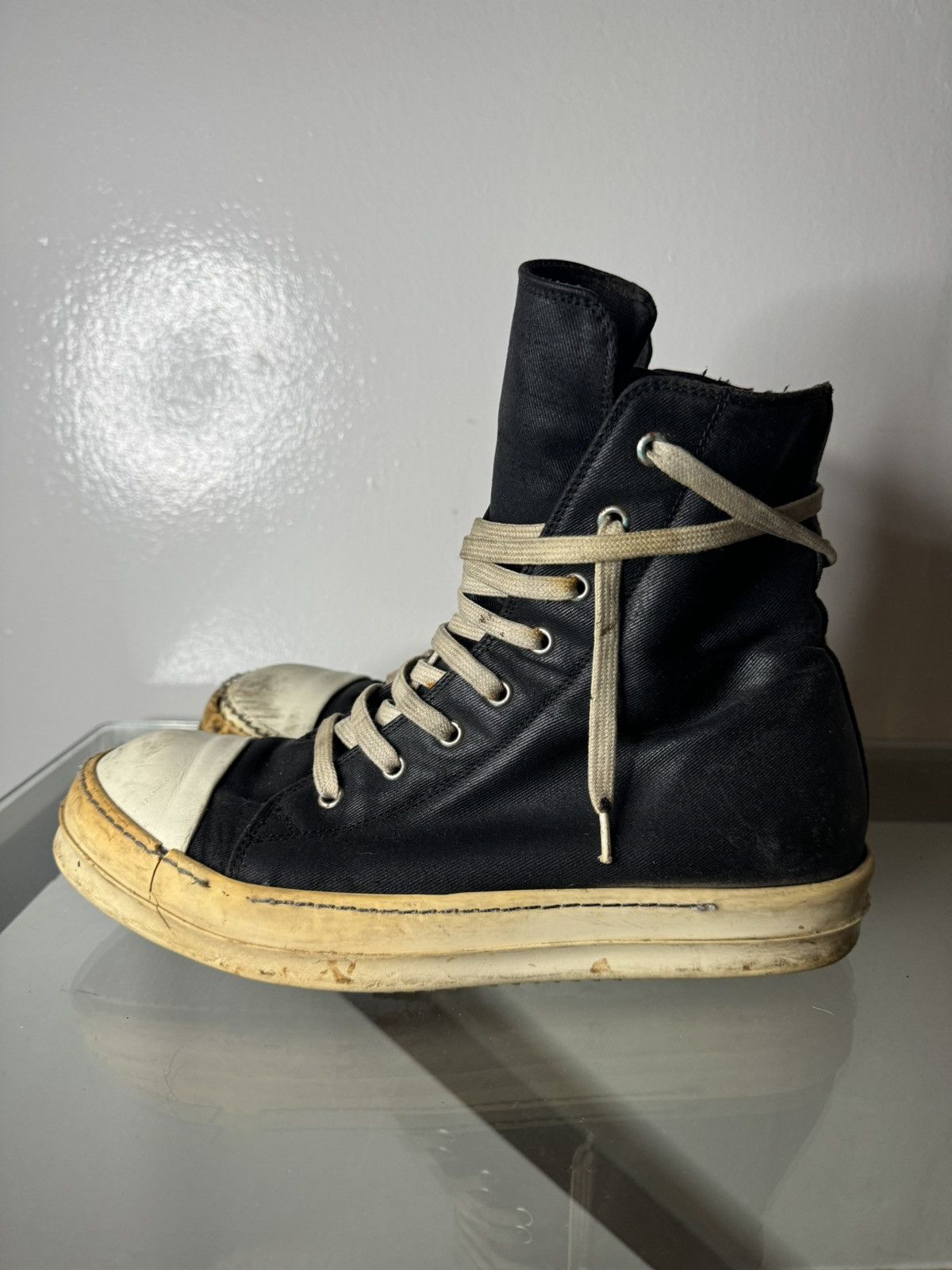 Rick Owens Rick Owens DRKSHDW Ramones Size US 9 / EU 42 - 5 Thumbnail