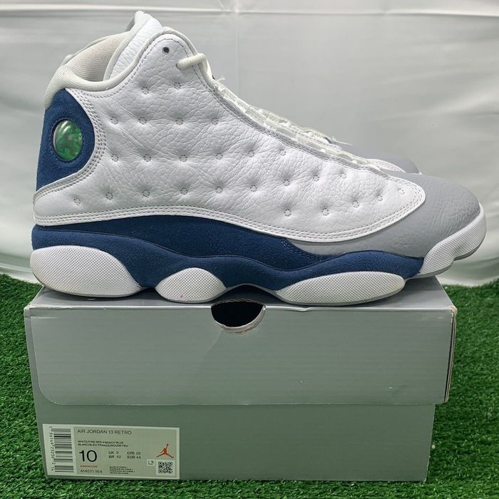 Jordan Brand Air Jordan Retro 13 414571-164 Sz 10 Used French Blue Grey ...