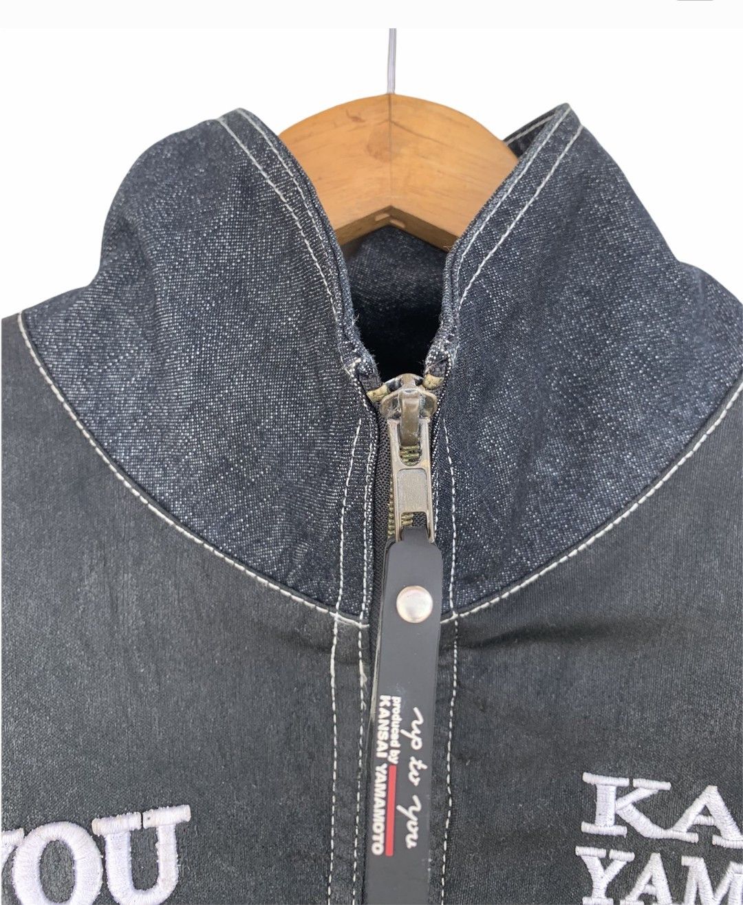 Kansai Yamamoto Vintage Kaisai Yamamoto Up To You Embroided Zipper Jacket Size US L / EU 52-54 / 3 - 3 Thumbnail
