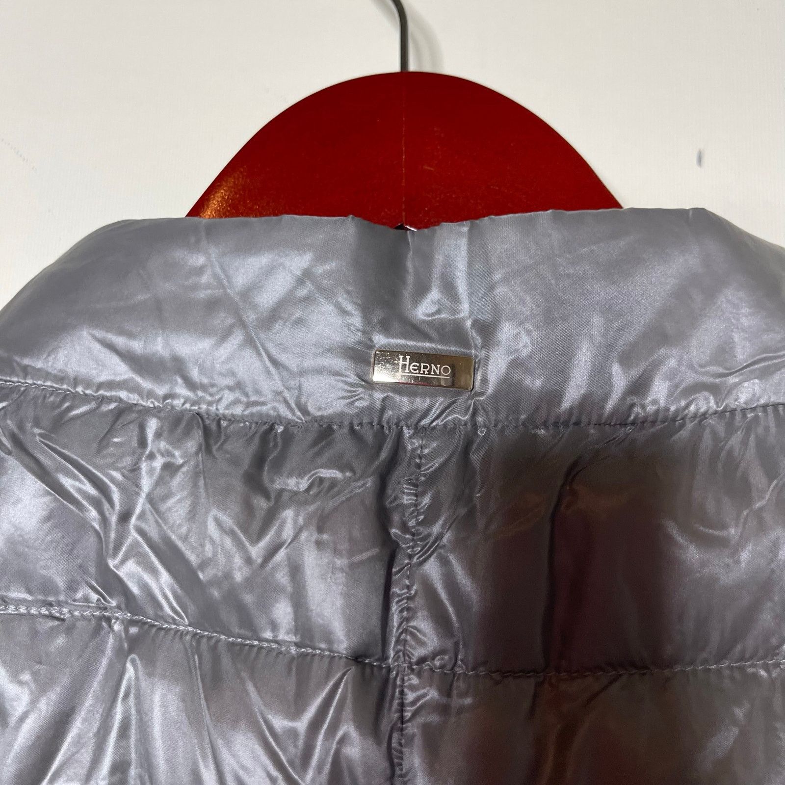 Herno Herno silver puff lightweight vest sz M Size M / US 6-8 / IT 42-44 - 5 Thumbnail