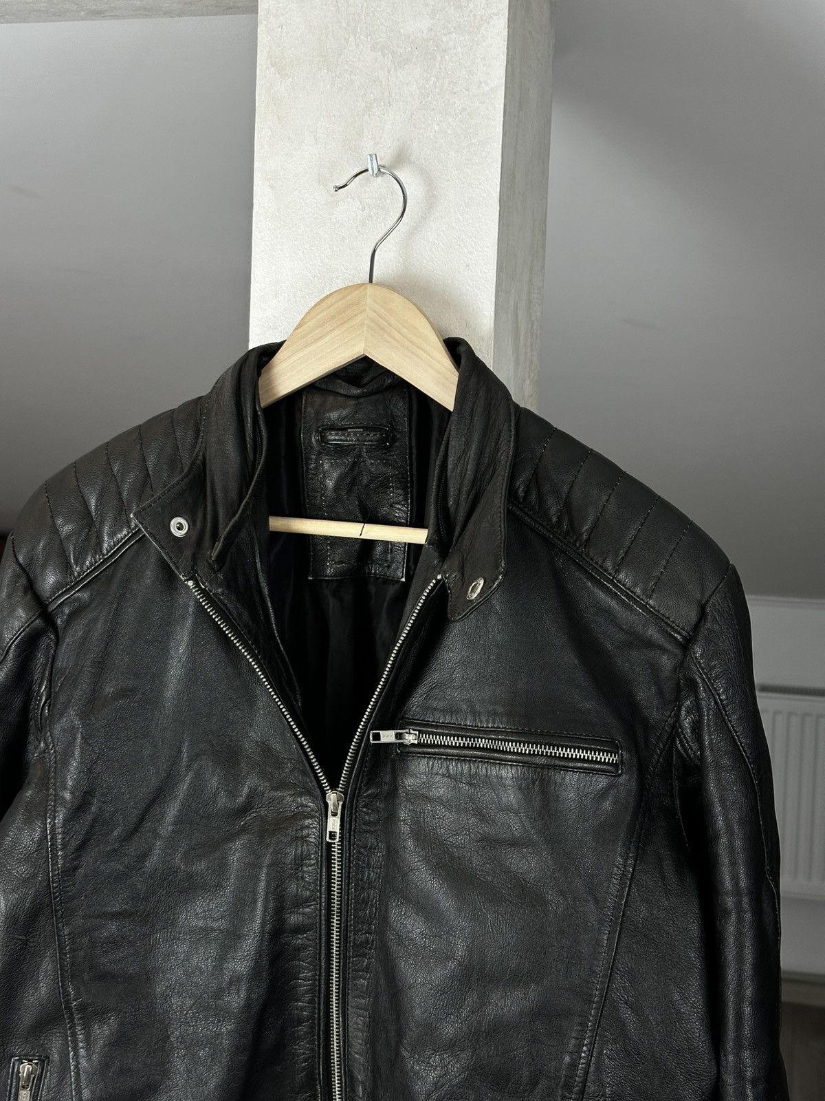 Schott Rare Vintage Batman Leather Bomber Jacket Size US M / EU 48-50 / 2 - 5 Thumbnail