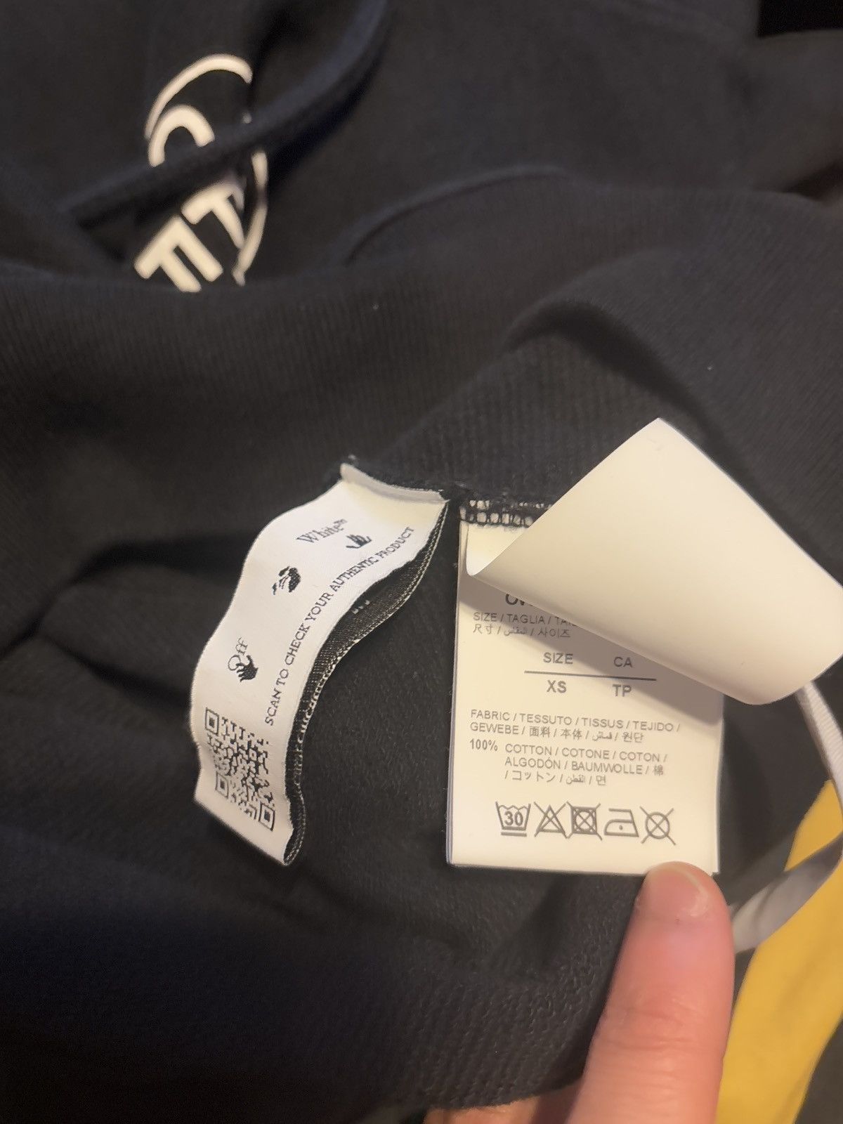 Off-White × Virgil Abloh Rare Off-White hoodie naked women Size US XS / EU 42 / 0 - 6 Thumbnail