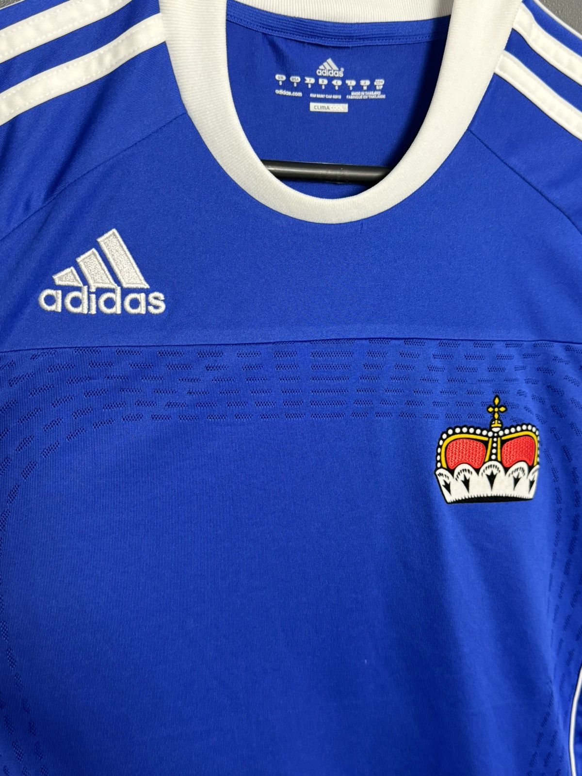 Adidas Liechtenstein 10/12 Away Player Issue Football Jersey Shirt Size US S / EU 44-46 / 1 - 3 Thumbnail