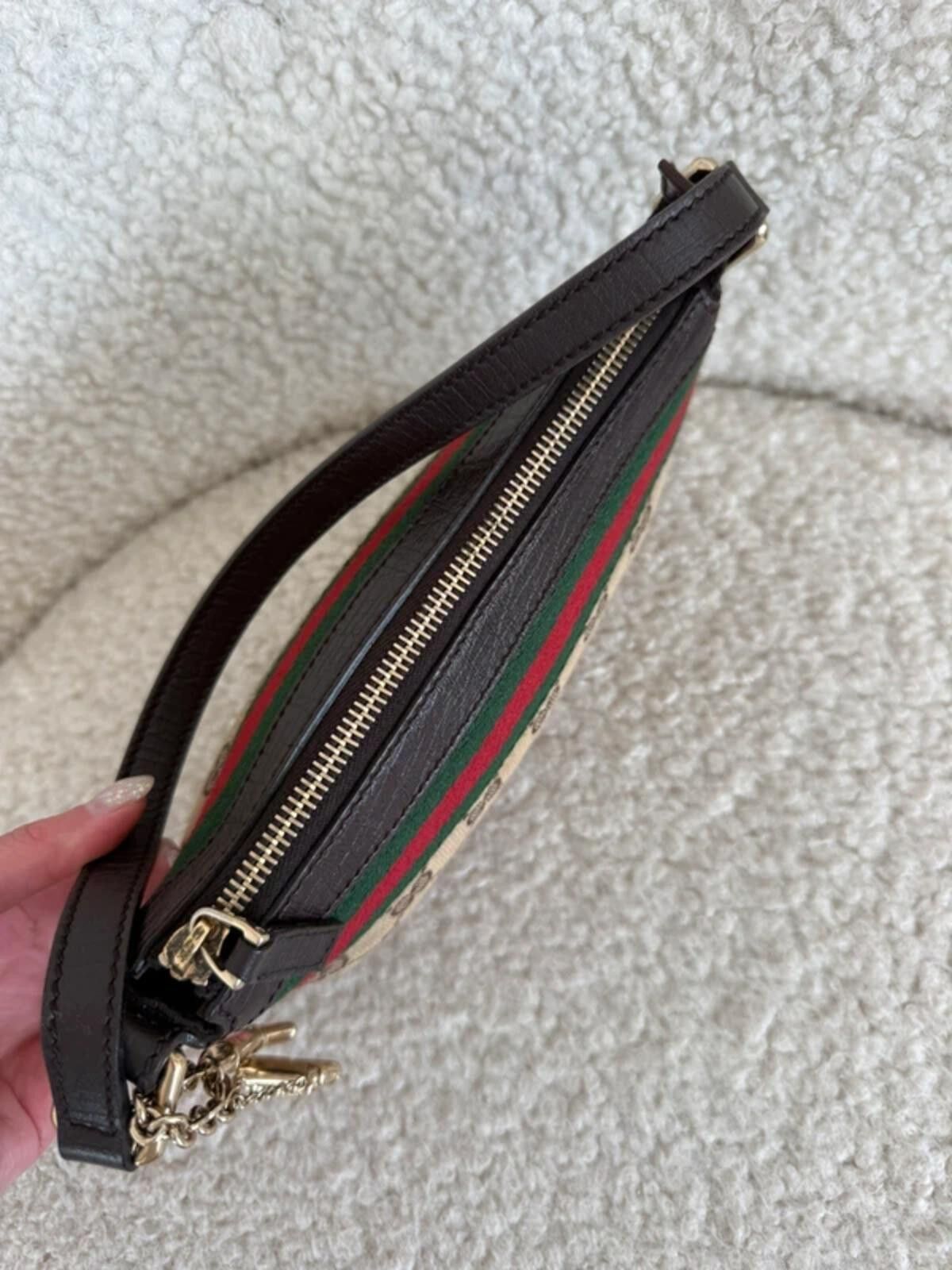 Gucci Gucci GG Canvas Sherry Line Mini Shoulder Bag Size ONE SIZE - 8 Thumbnail