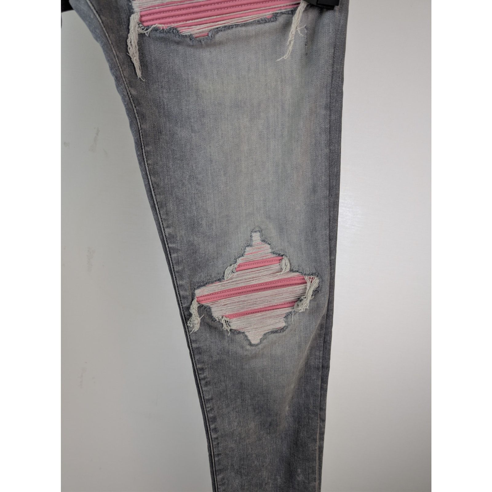 Amiri o1rshd1 Ultrasuede MX1 Denim Jeans in Concrete Grey Size US 29 - 8 Thumbnail
