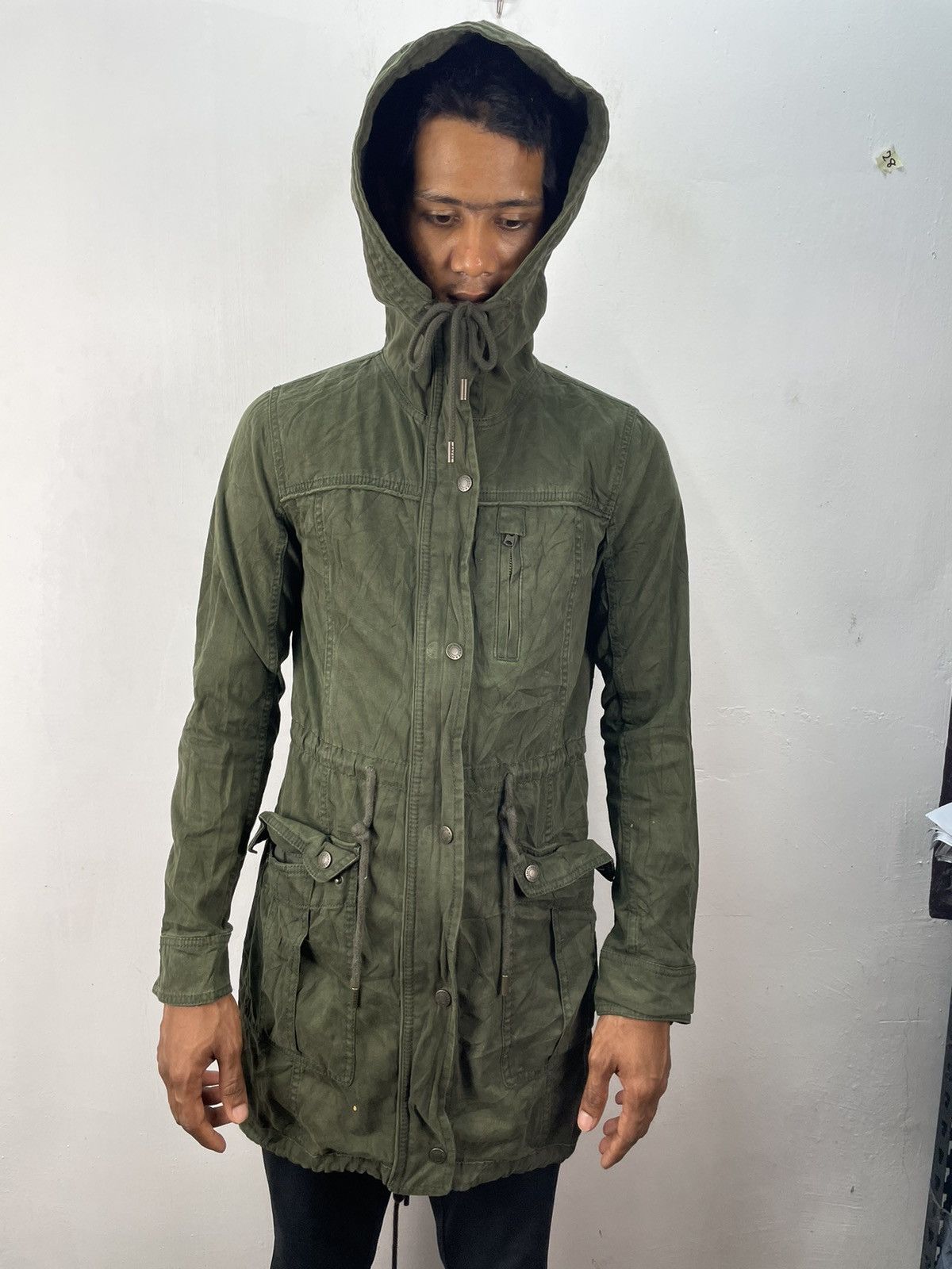 Abercrombie & Fitch OG Vintage Abercrombie & Fitch Parka Jacket Hoodie Size US S / EU 44-46 / 1 - 3 Thumbnail