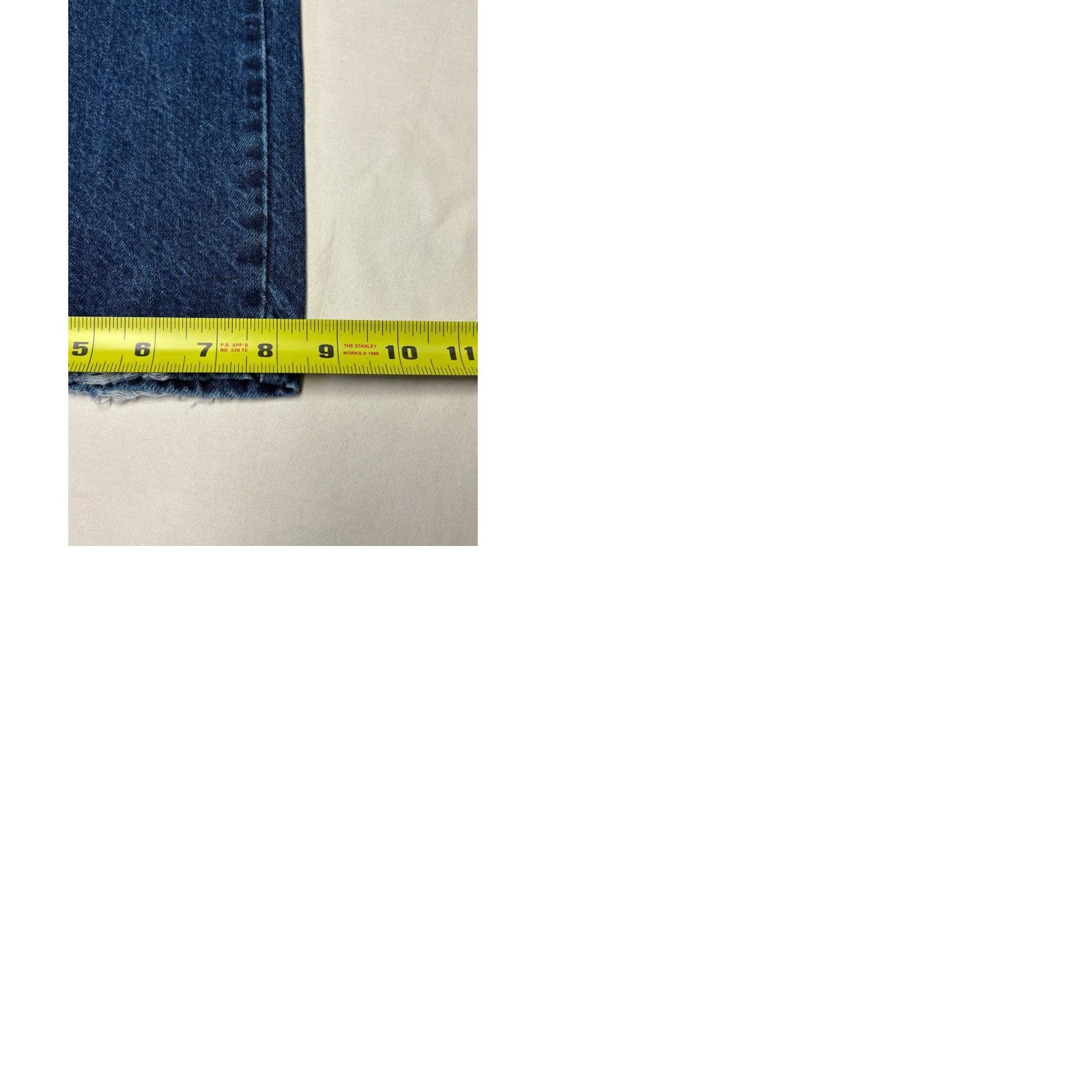 Bdg BDG Cowboy Jeans Denim Dark Wash High Rise Wide-Leg Distressed 28X30 Womens 5-Pocket Belt Leather Patch 100% Cotton Jeans | Cowboy, 90s Size 28" / US 6 / IT 42 - 10 Thumbnail