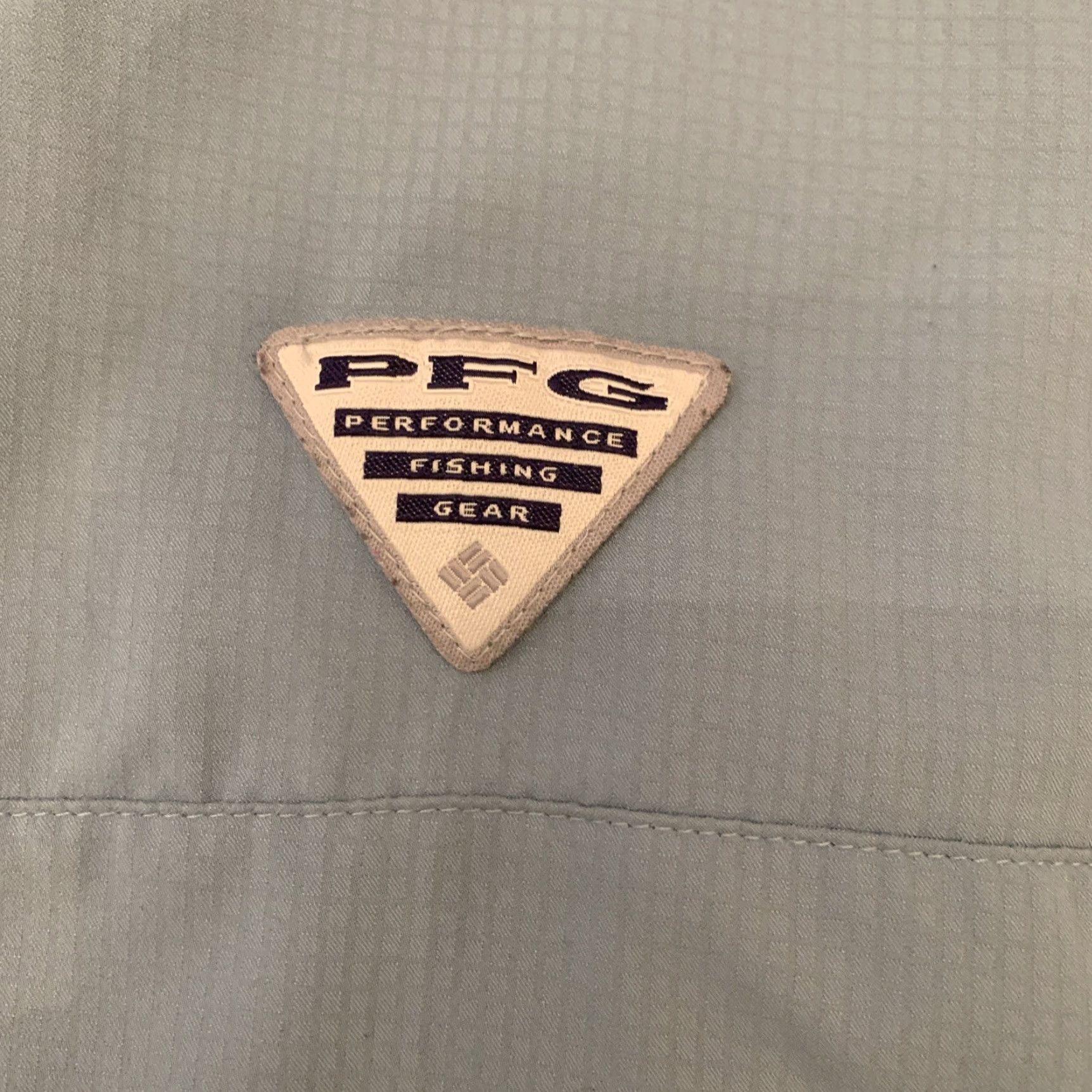 Vintage Columbia PFG Mens Shirt Long Sleeve Pockets Omni Shade Vented Blue Size XL Classic Button-Up Walking Breathable Nylon Pockets Size US XL / EU 56 / 4 - 8 Thumbnail