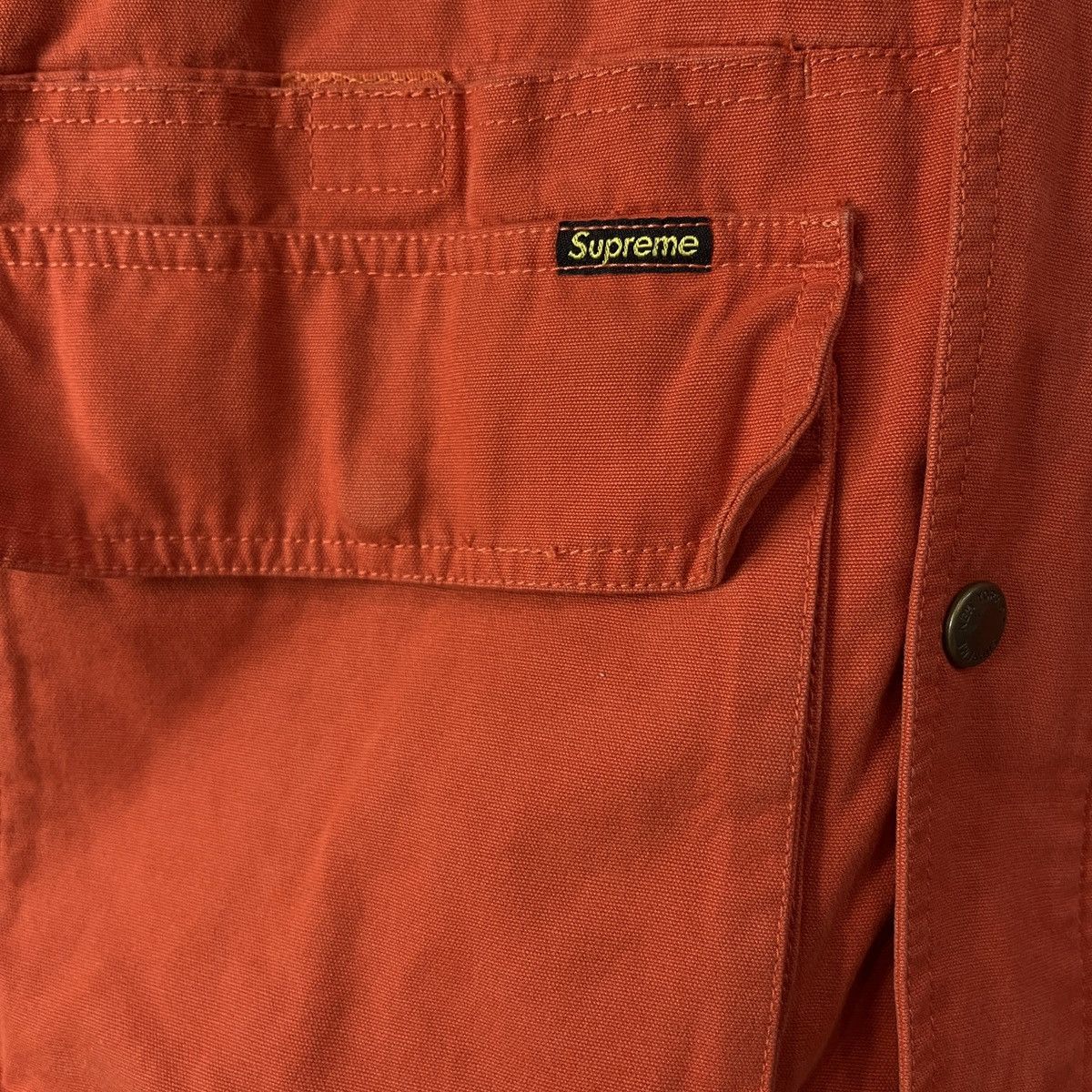 Supreme Supreme Field Jacket Orange Mens FW18 Size US M / EU 48-50 / 2 - 5 Thumbnail