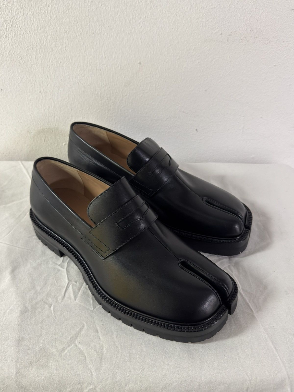 Maison Margiela Maison Margiela Tabi Platform Loafers - Black 45 Size US 12 / EU 45 - 3 Thumbnail