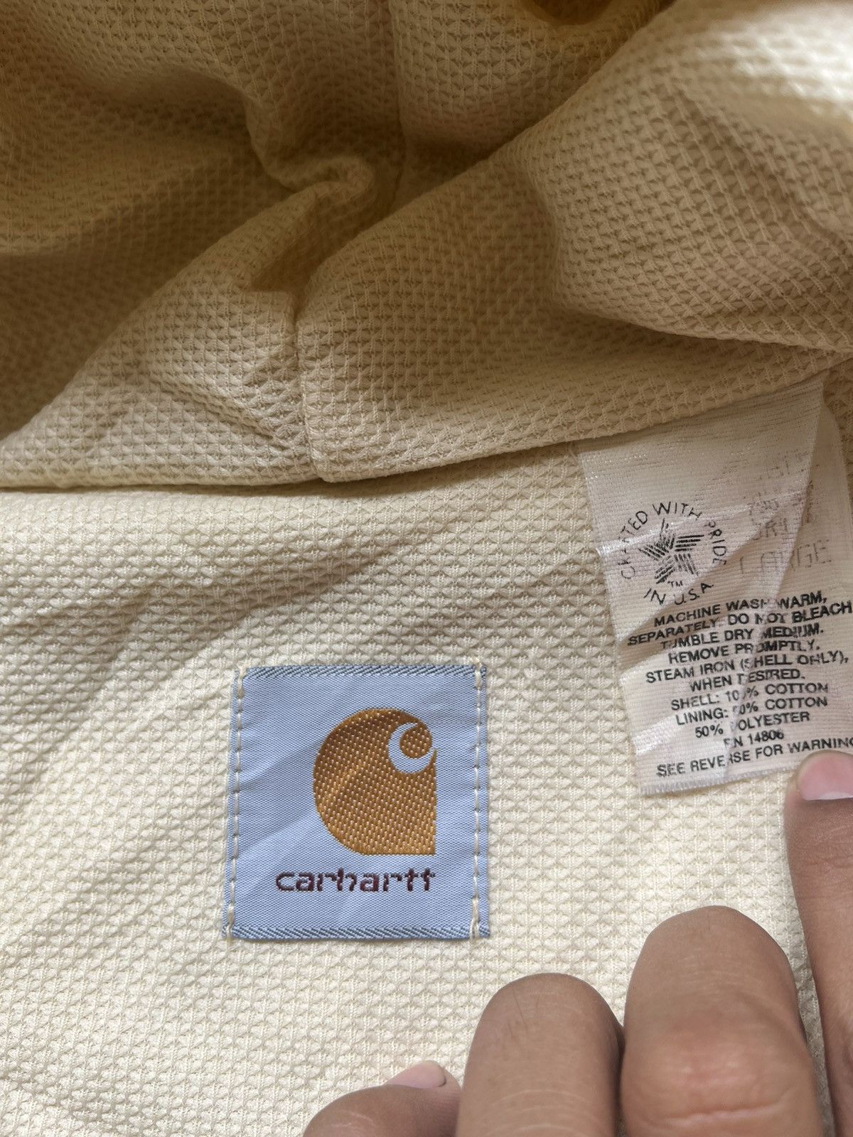 Carhartt Vintage Carhartt zipper hoodie Size US L / EU 52-54 / 3 - 4 Thumbnail
