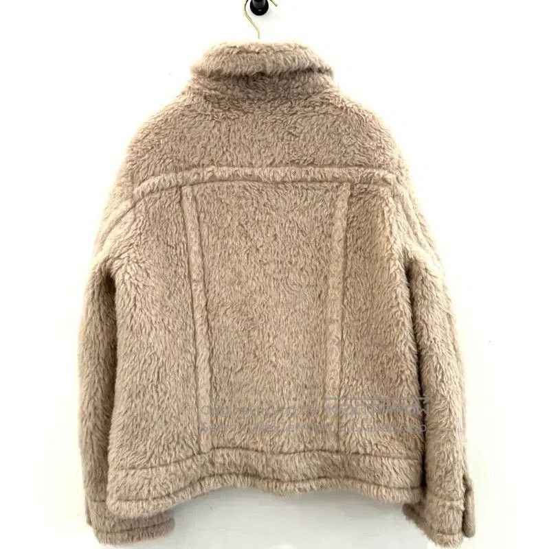 Max Mara MaxMara Gray Wool Women's Jacket . Size S / US 4 / IT 40 - 3 Thumbnail