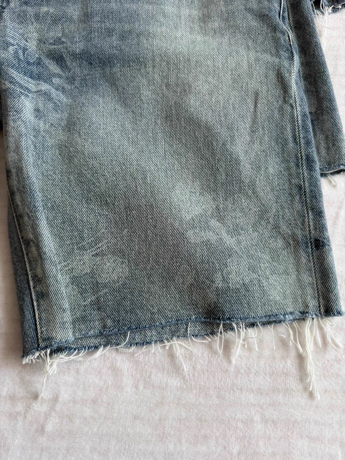 Saint Laurent Paris Saint Laurent Men's Denim Shorts K33 Size US 31 - 3 Thumbnail