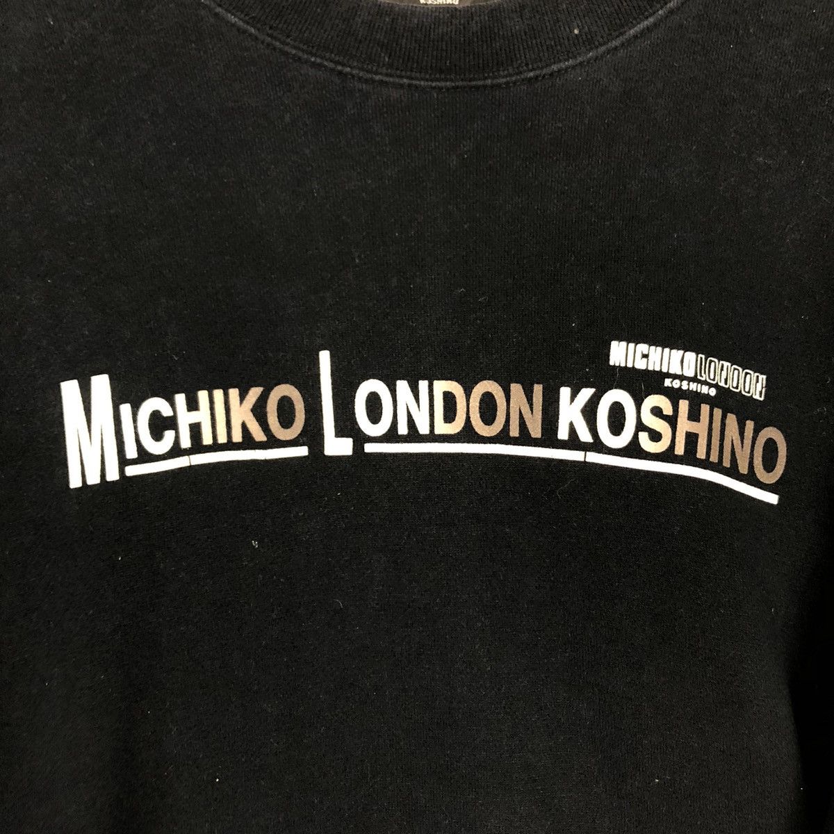 Japanese Brand × Michiko Koshino London × Vintage Michiko London Koshino Vintage Sweatshirt 90s Wear Medium Size US M / EU 48-50 / 2 - 11 Thumbnail