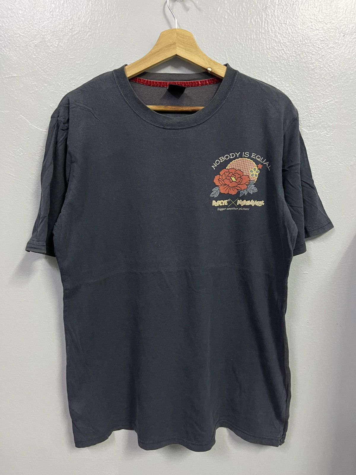 Japanese Brand VINTAGE POPEYE X KISSMARK TEE Size US L / EU 52-54 / 3 - 3 Thumbnail