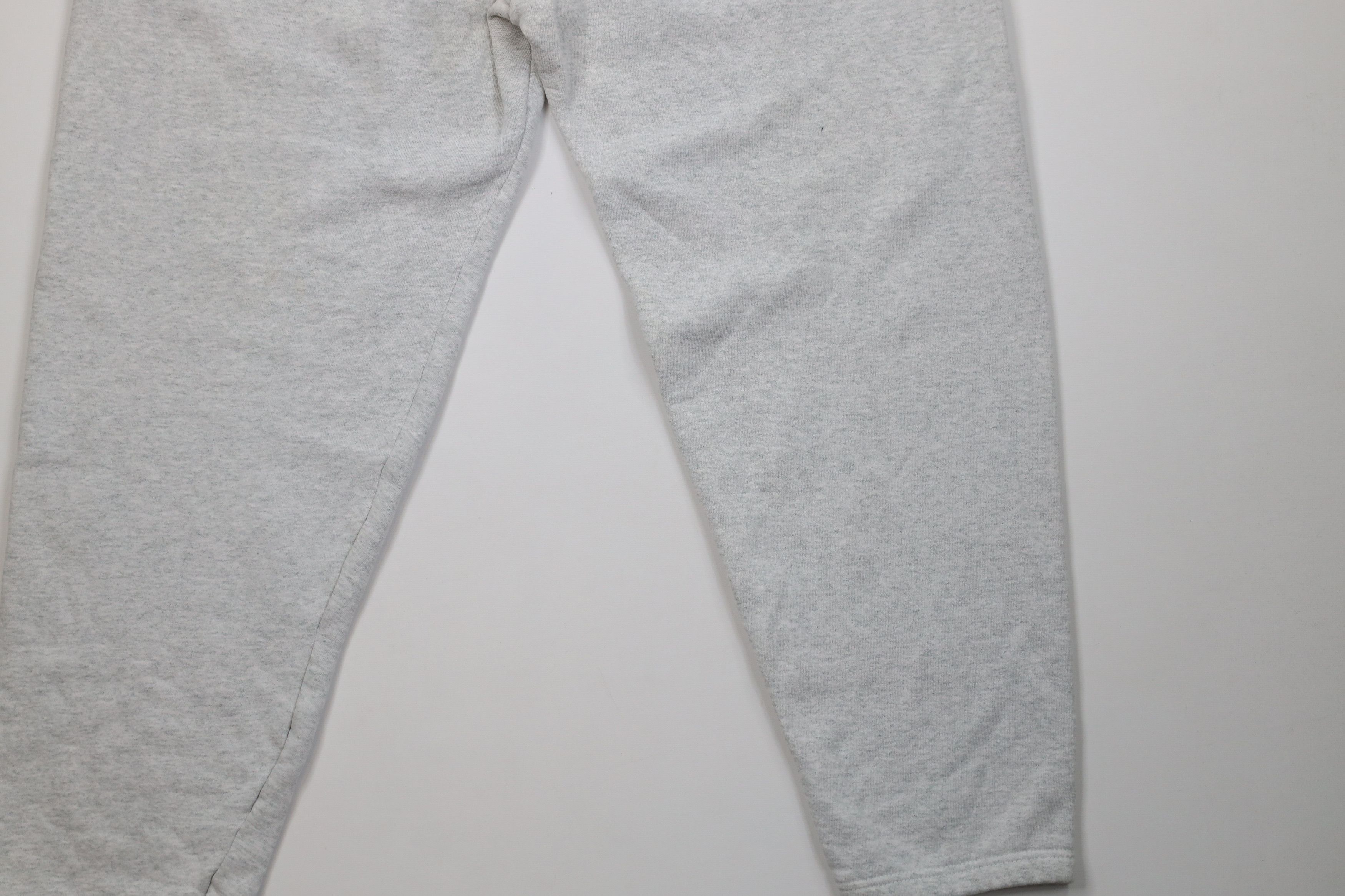 Vintage Vintage 90s Streetwear Heavy Sweatpants Heather Gray USA Size US 42 / EU 58 - 4 Thumbnail