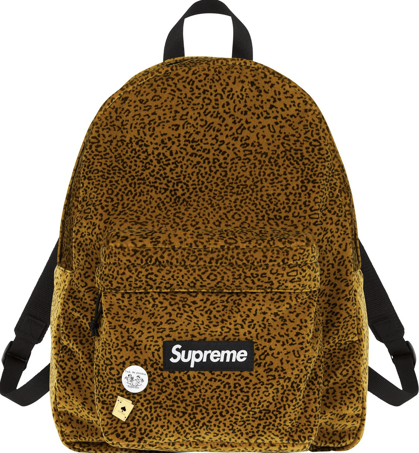Supreme Supreme Velvet Backpack Red Leopard | Grailed