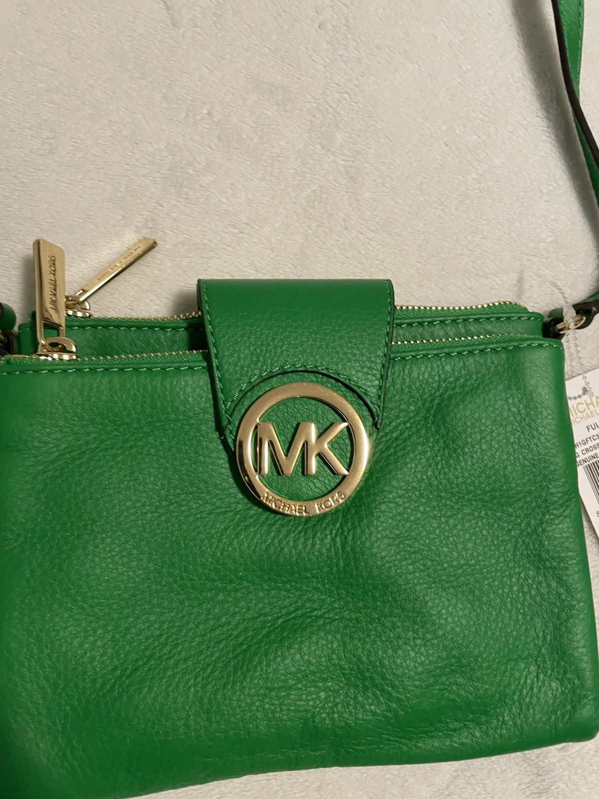 Michael Kors Michael Kors FULTON Green Cross Body Bag Size ONE SIZE - 2 Thumbnail