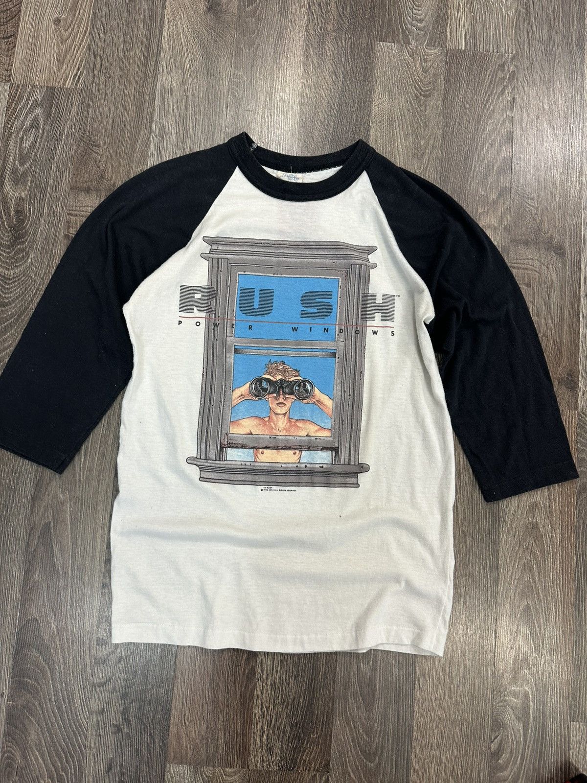 Band Tees Vintage 1985 RUSH power window band t shirt Size US M / EU 48-50 / 2 - 1 Thumbnail