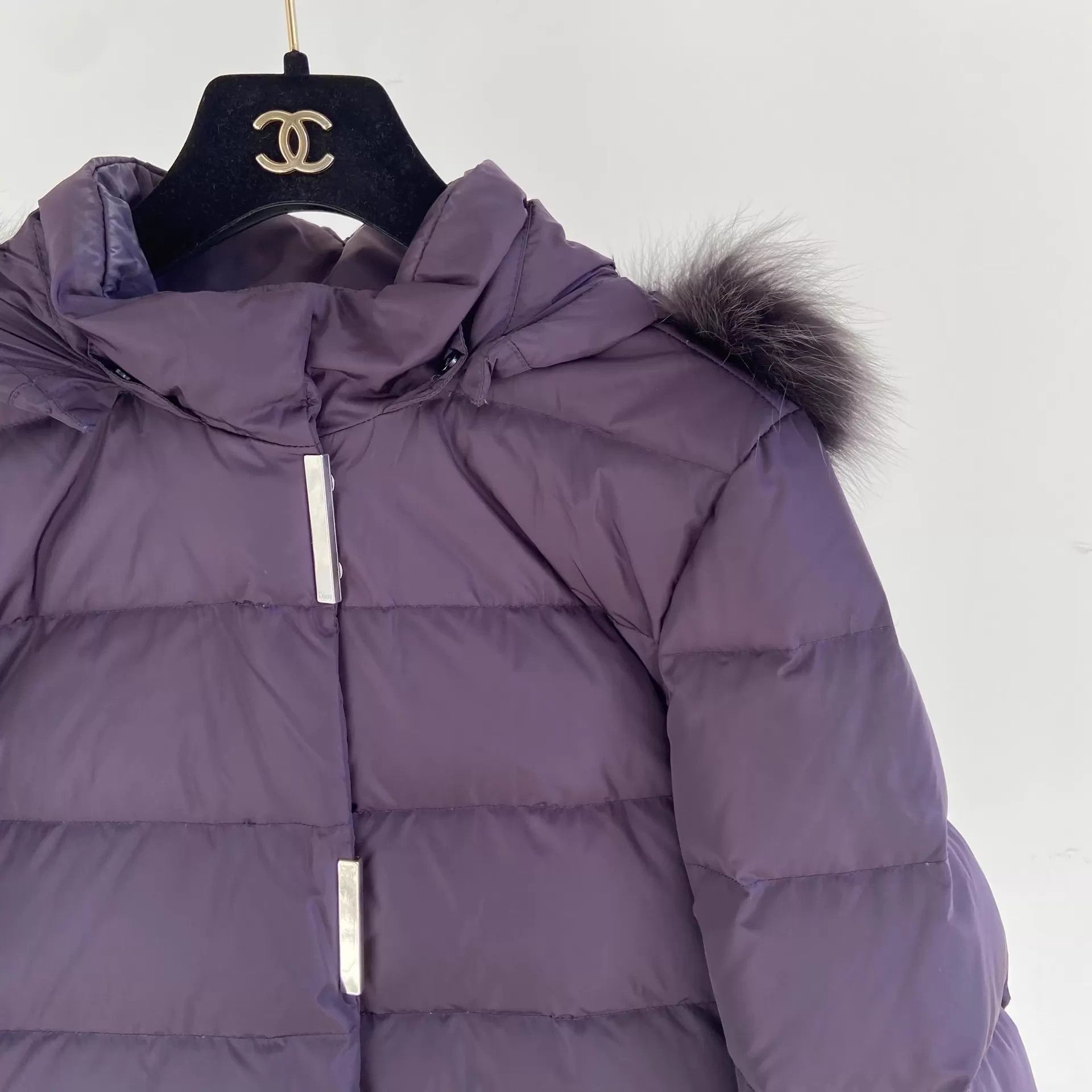Dior Dior Purple Down Jacket F36 Size XS / US 0-2 / IT 36-38 - 3 Thumbnail