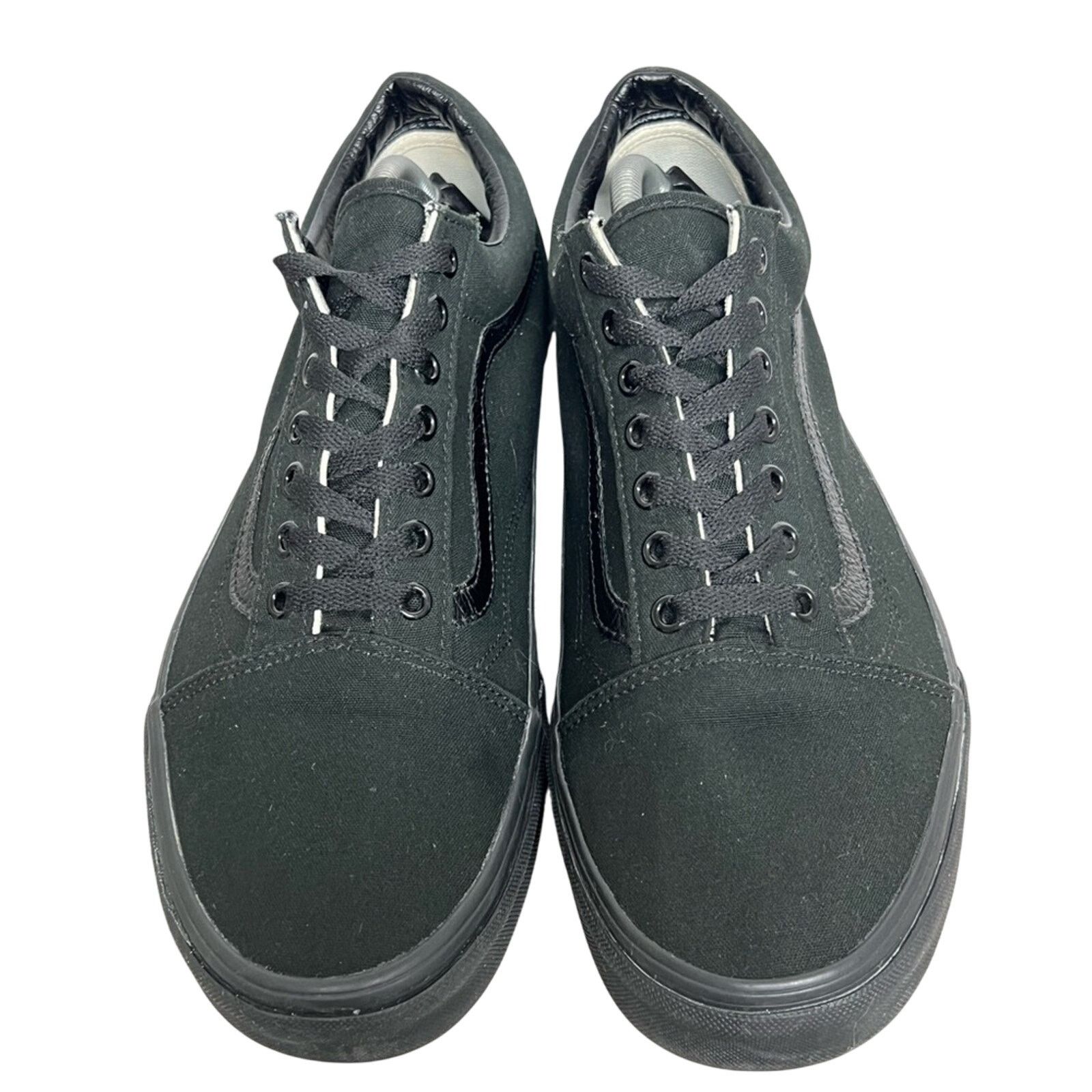 Vans Vans Old Skool Mens 12 Black Low Top Canvas Shoes Size US 12 / EU 45 - 7 Thumbnail