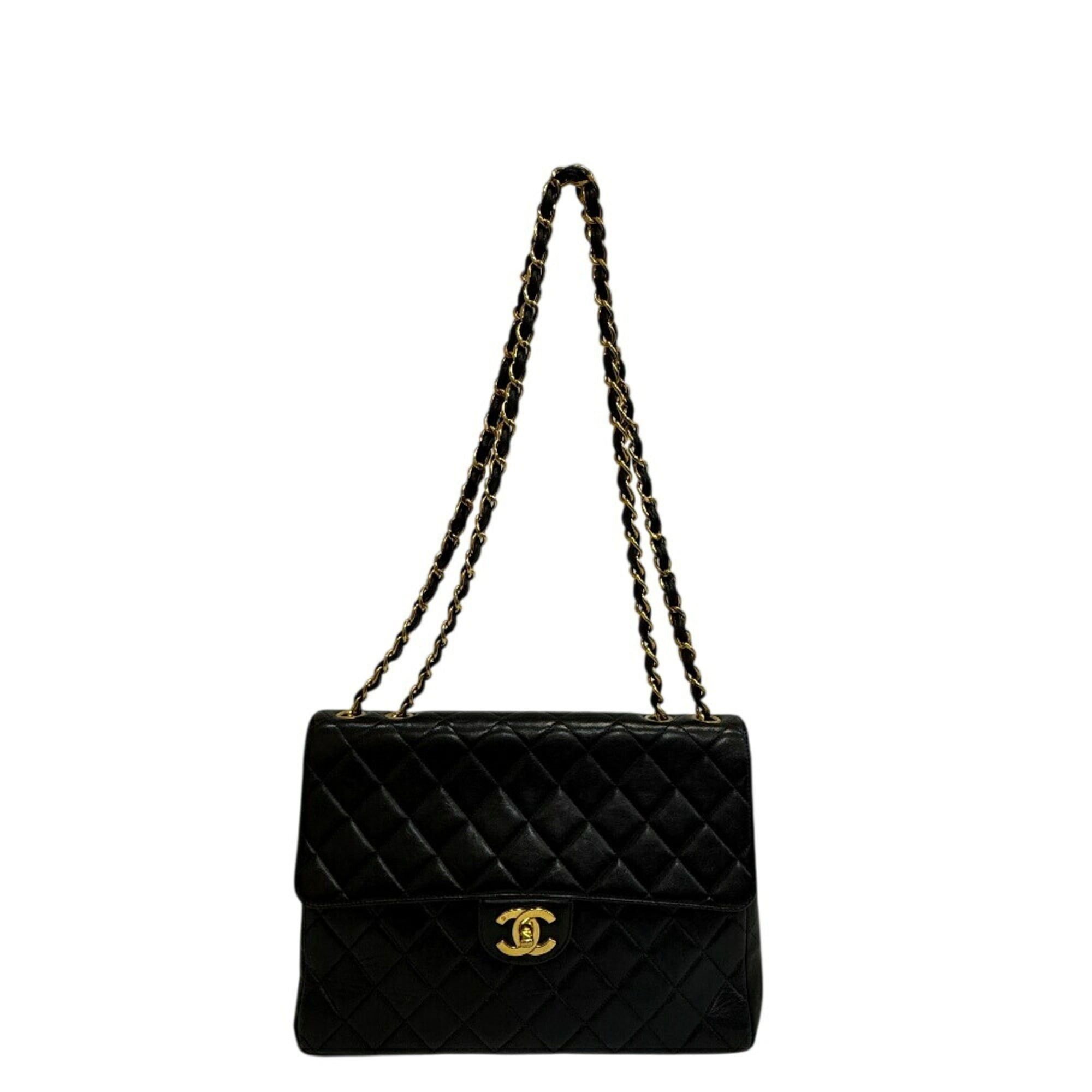 Chanel CHANEL Deca Matelasse Shoulder Bag in Black Size ONE SIZE - 1 Thumbnail
