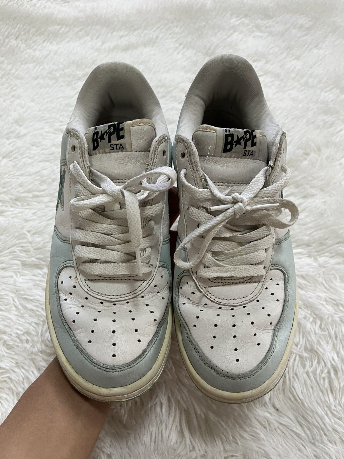 Bape × Kaws Bape sta x Kaws blue and white Size US 8.5 / EU 41-42 - 5 Thumbnail