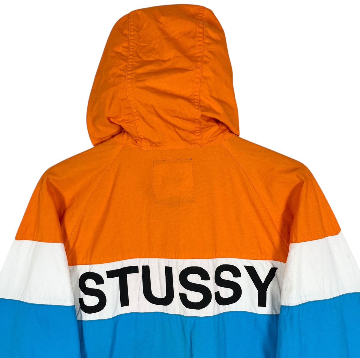 Stussy Stussy Colorblock Zipper Hoodie Jacket Spell Out Logo Size US S / EU 44-46 / 1 - 10 Thumbnail