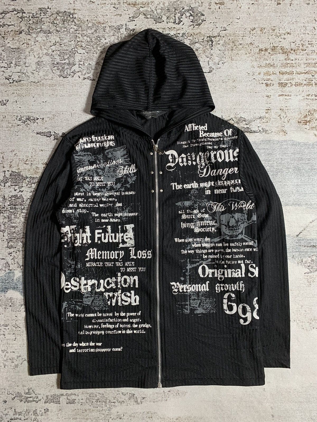 14th Addiction × If Six Was Nine × Japanese Brand Japanese Beaumere Poem Zip Hoodies Size US M / EU 48-50 / 2 - 1 Thumbnail