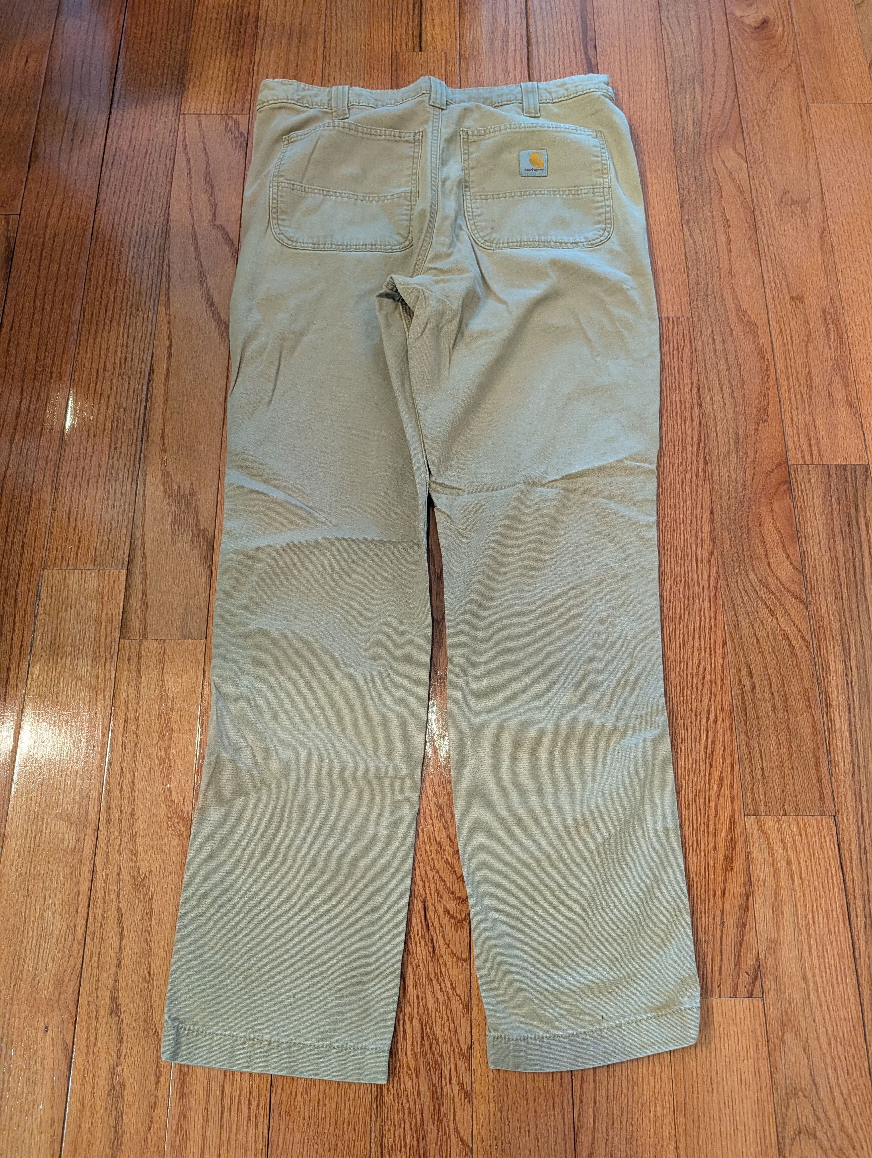 Carhartt Carhartt Slim Fit Double Front Canvas Work Pants Men’s 34x32 Size US 34 / EU 50 - 1 Thumbnail