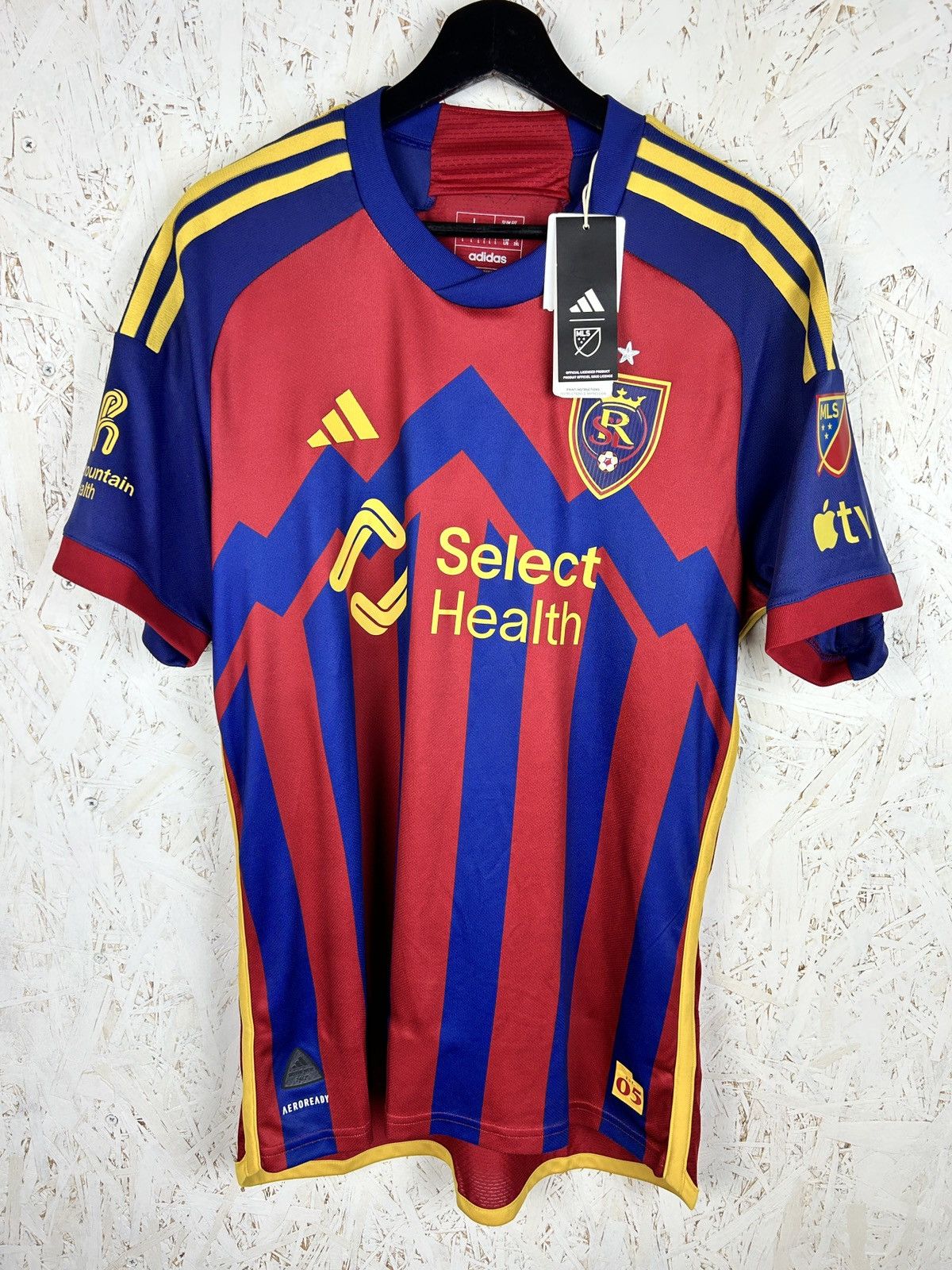 Adidas NWT Adidas #9 Chicho Real Salt Lake City 2024/25 Home Kit L Size US L / EU 52-54 / 3 - 1 Thumbnail