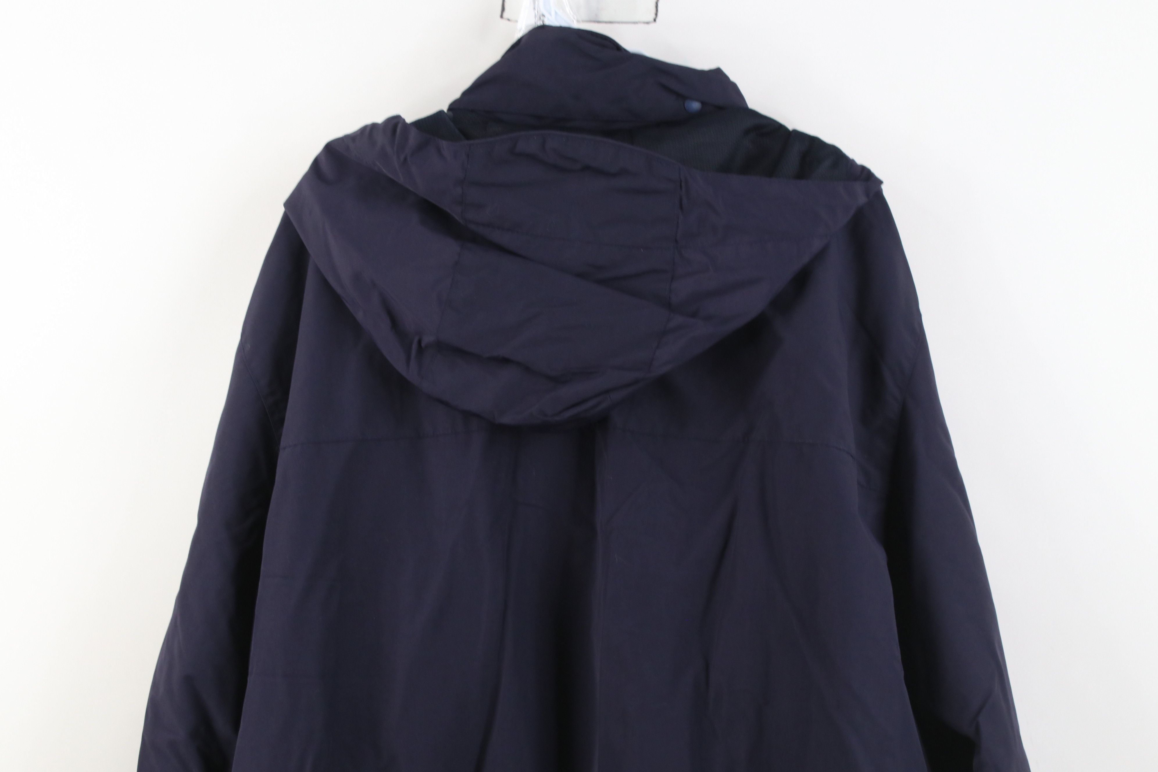 Lands' End Vintage 90s Lands End Full Zip All Seasons Jacket Blue Size US XL / EU 56 / 4 - 12 Thumbnail