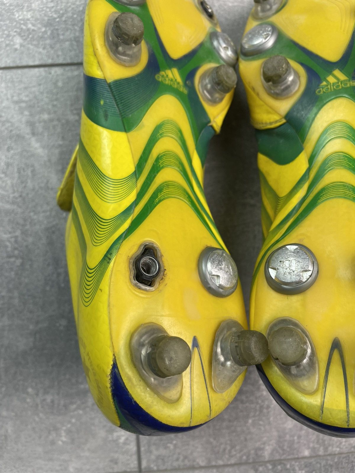 Adidas Adidas Tunit +F50 Brazil World Cup Limited Football Boots Size US 7 / EU 40 - 8 Thumbnail