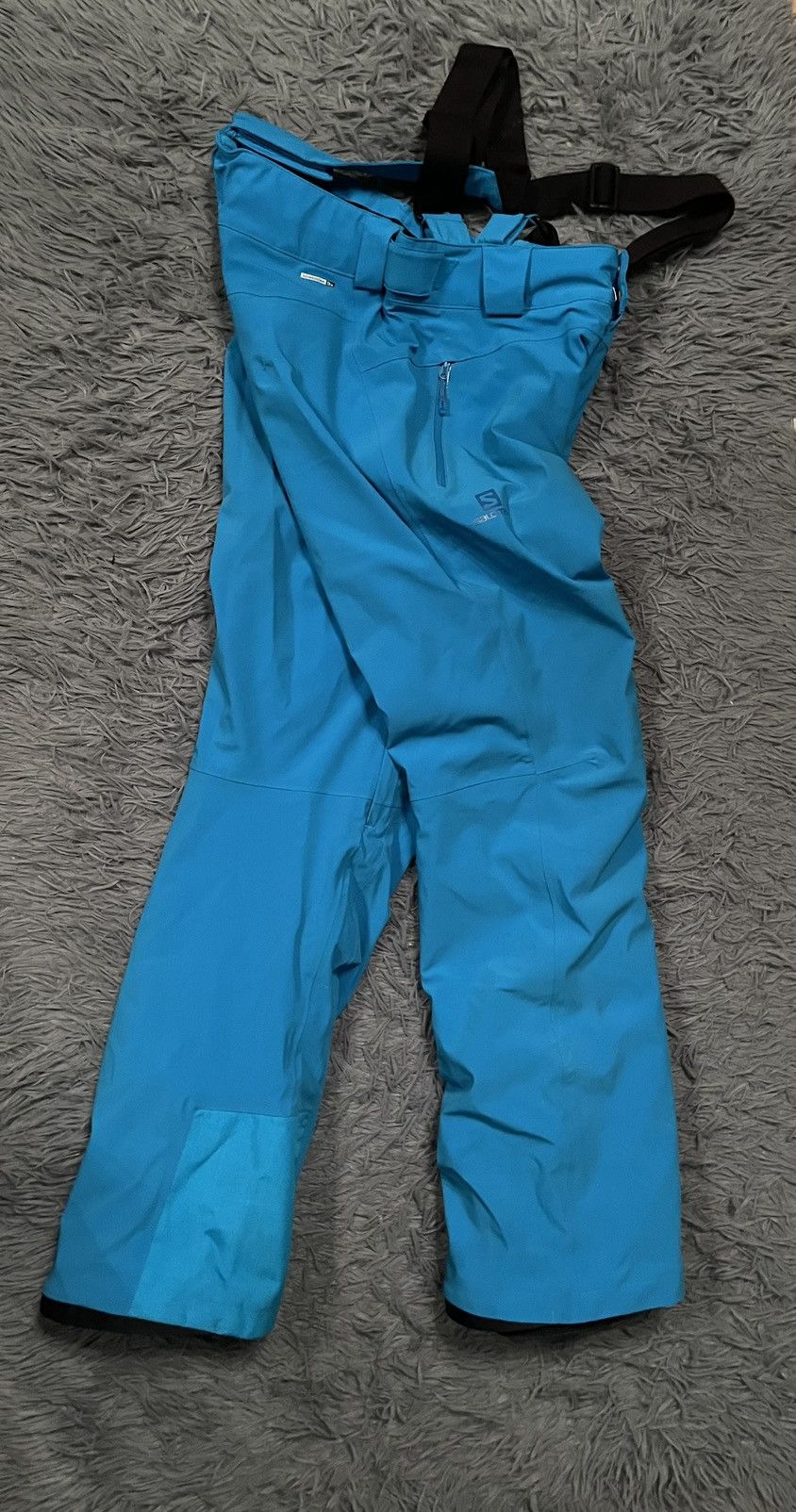 image of Outdoor Life x Salomon Ski Pants Outdoor Trakking Gorpcore Style in Blue, Men's (Size 34)